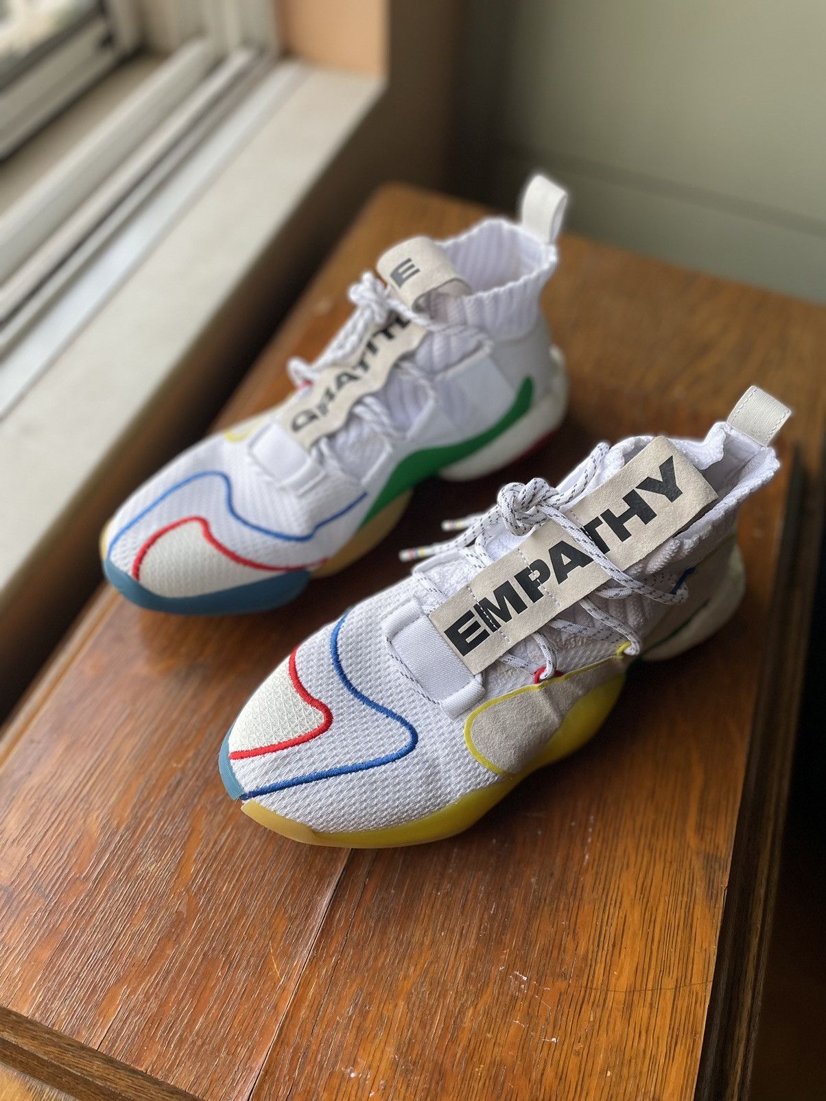 Adidas × Pharrell Pharrell X Adidas Human Crazy BYW LVL Gratitude / Empathy Size US 11 / EU 44 - 4 Thumbnail