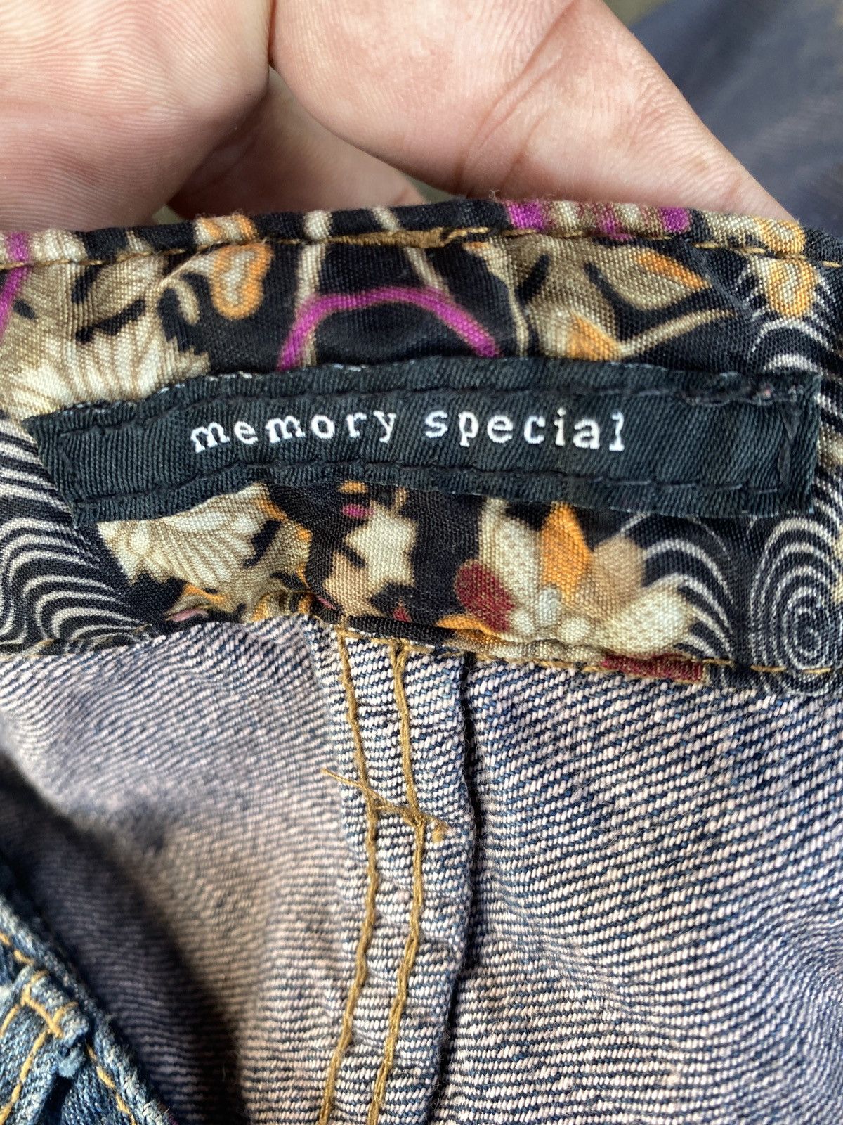 Japanese Brand Memory special koi fish embroidered distressed pant Size US 36 / EU 52 - 6 Thumbnail