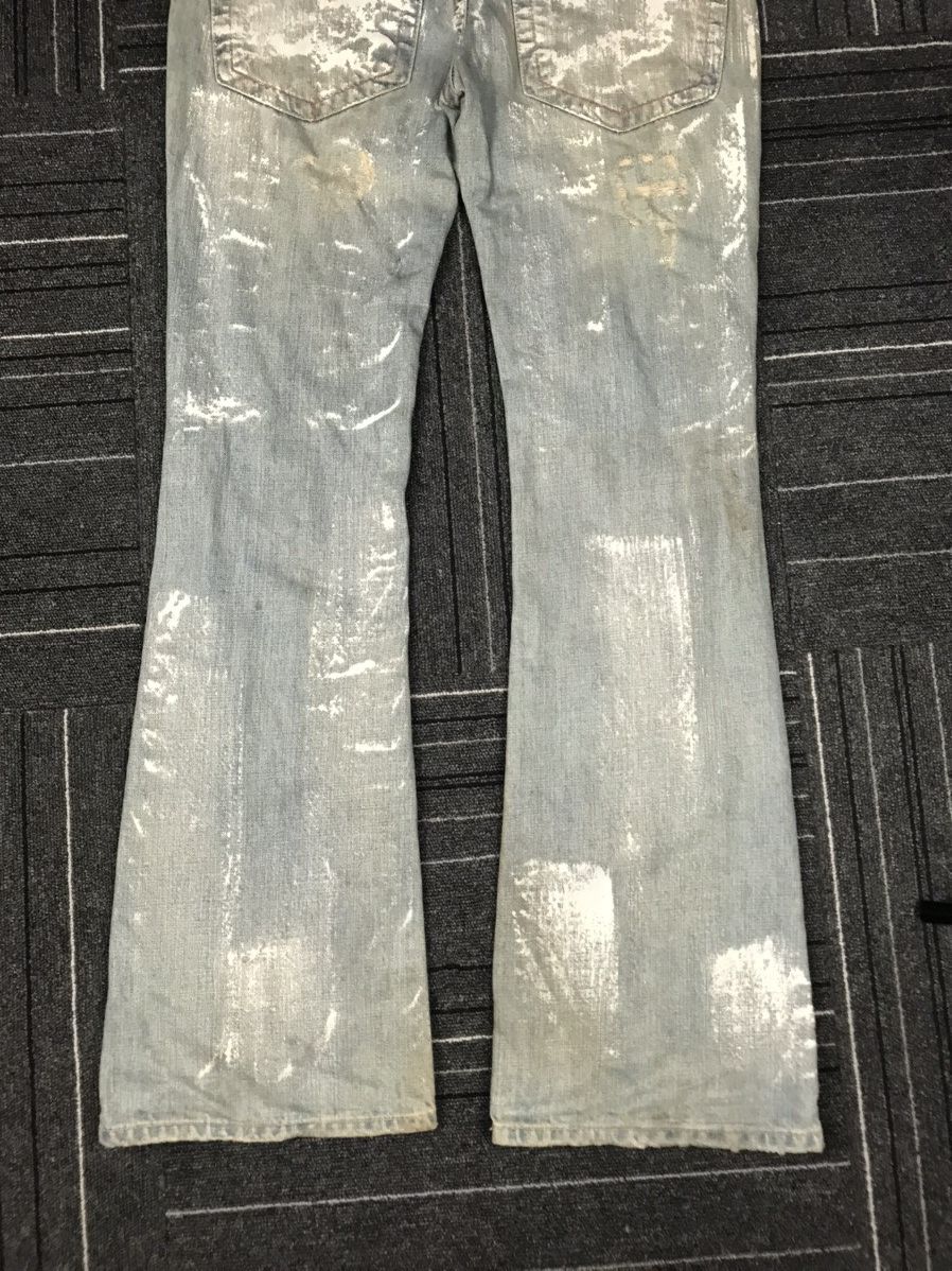 Vanquish Vanquish punk/goth style bootcut distressed denim jeans Size US 32 / EU 48 - 7 Thumbnail