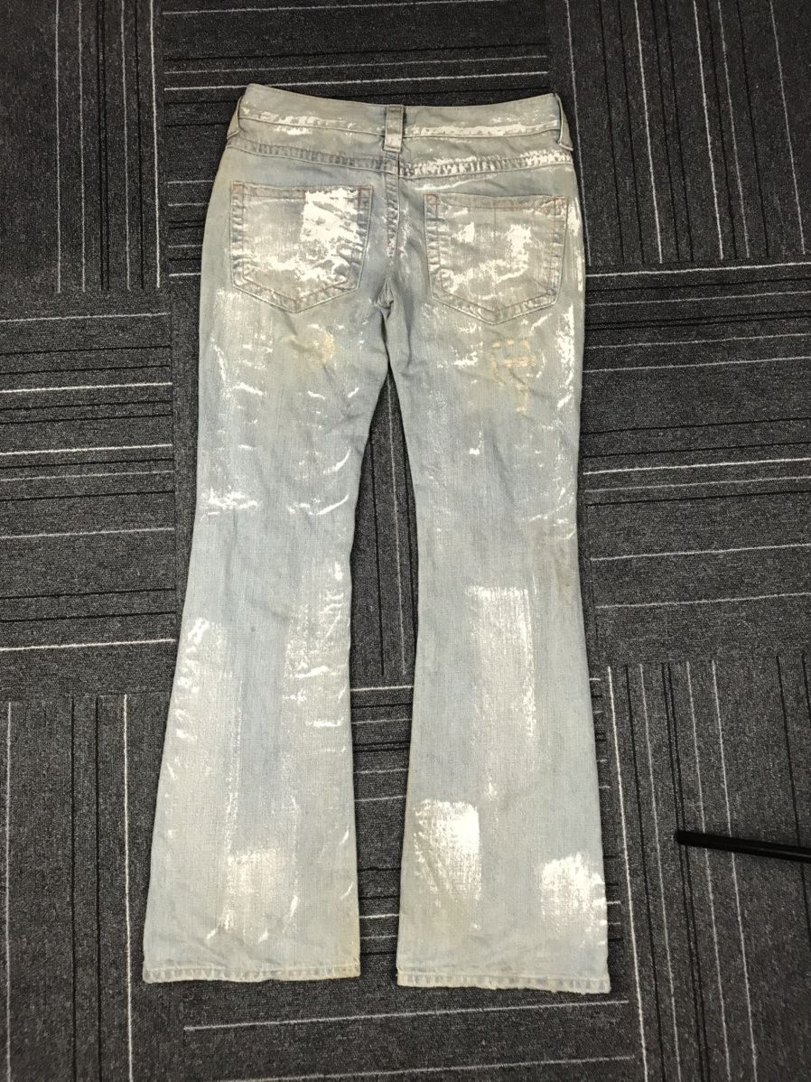 Vanquish Vanquish punk/goth style bootcut distressed denim jeans Size US 32 / EU 48 - 5 Thumbnail