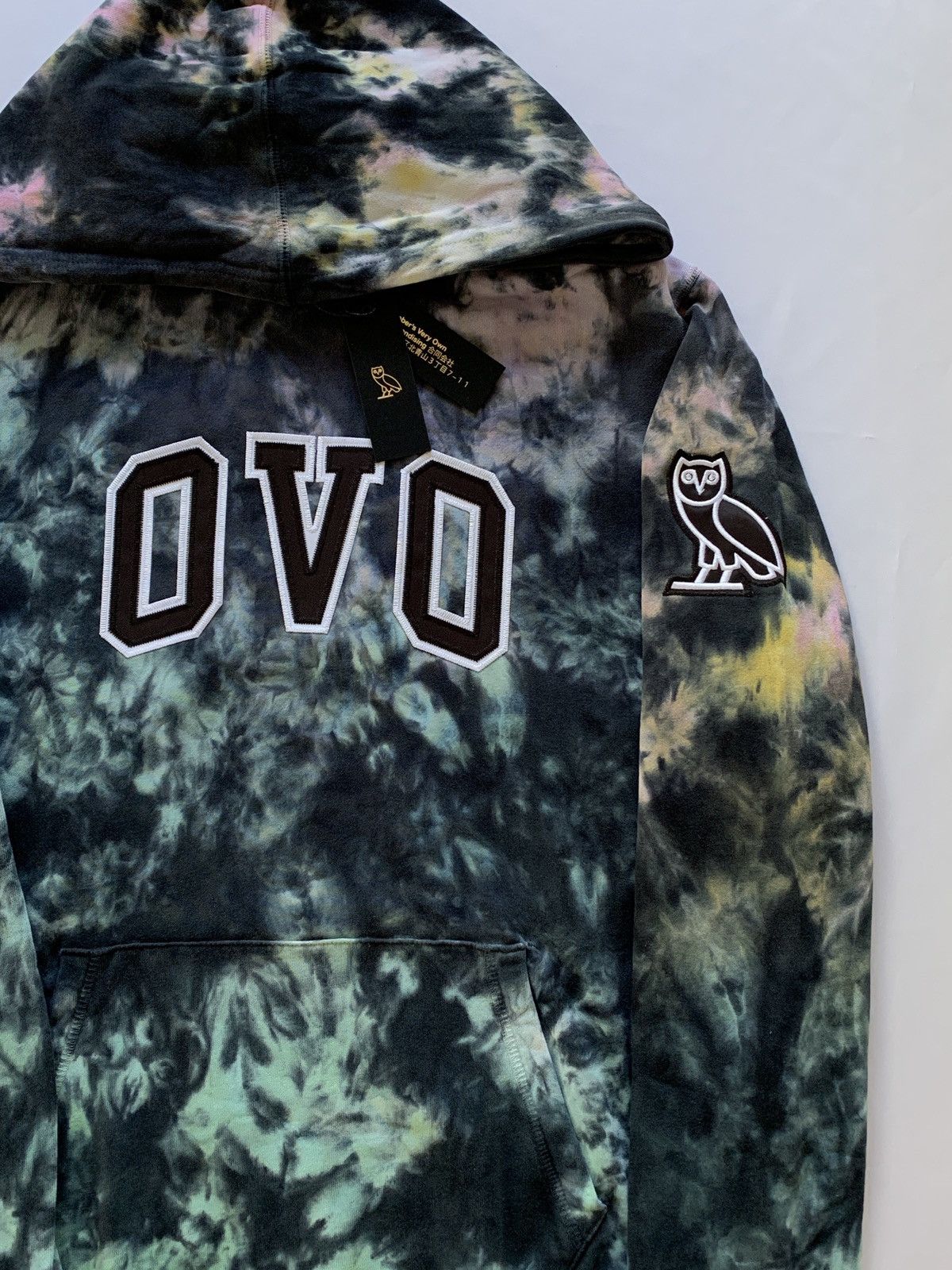 Drake OVO Tie Dye Embroidered OVO OWL hoodie Size US L / EU 52-54 / 3 - 4 Thumbnail