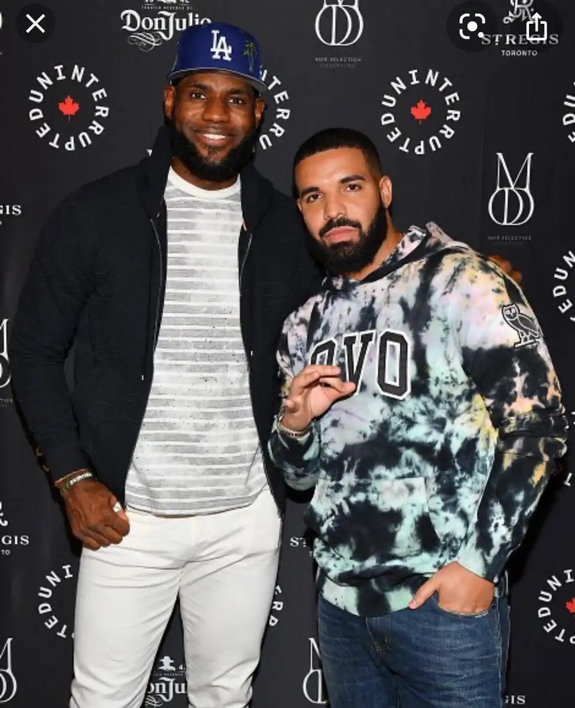 Drake OVO Tie Dye Embroidered OVO OWL hoodie Size US L / EU 52-54 / 3 - 2 Thumbnail