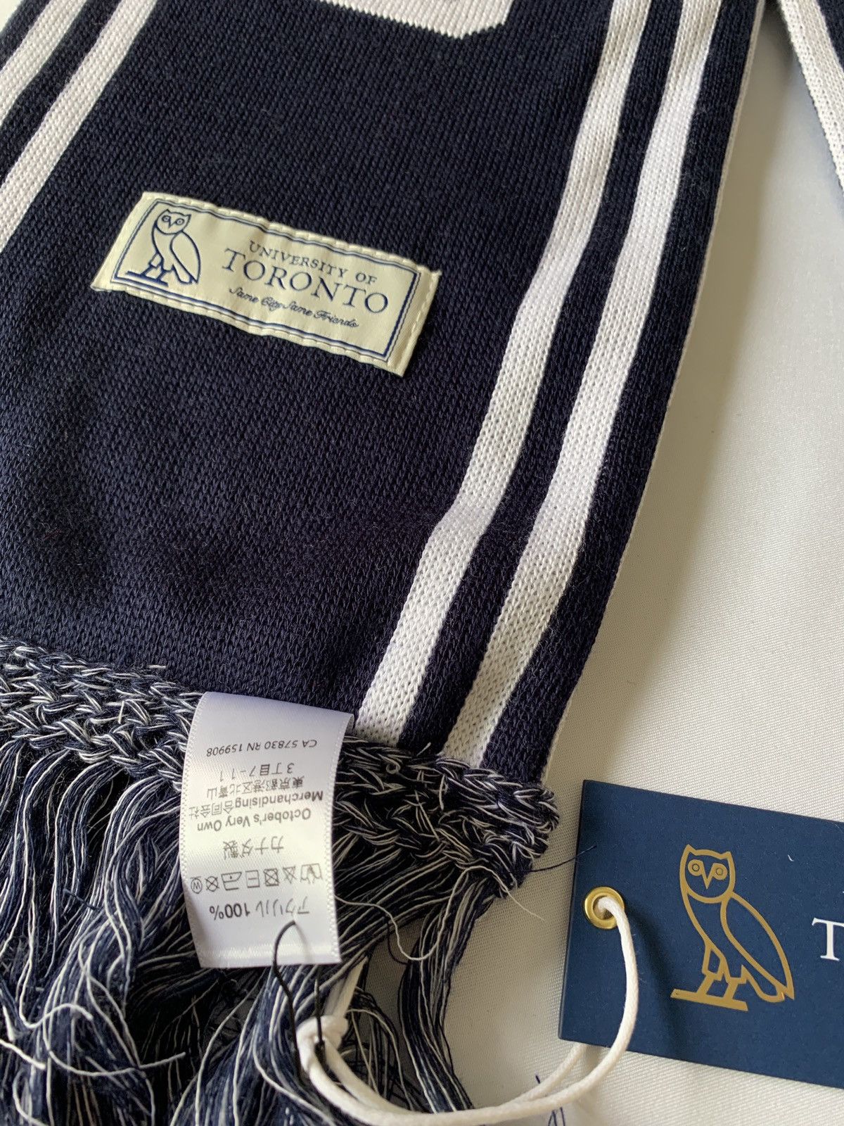 Drake OVO® / U OF T WOOL SCARF Size ONE SIZE - 5 Thumbnail