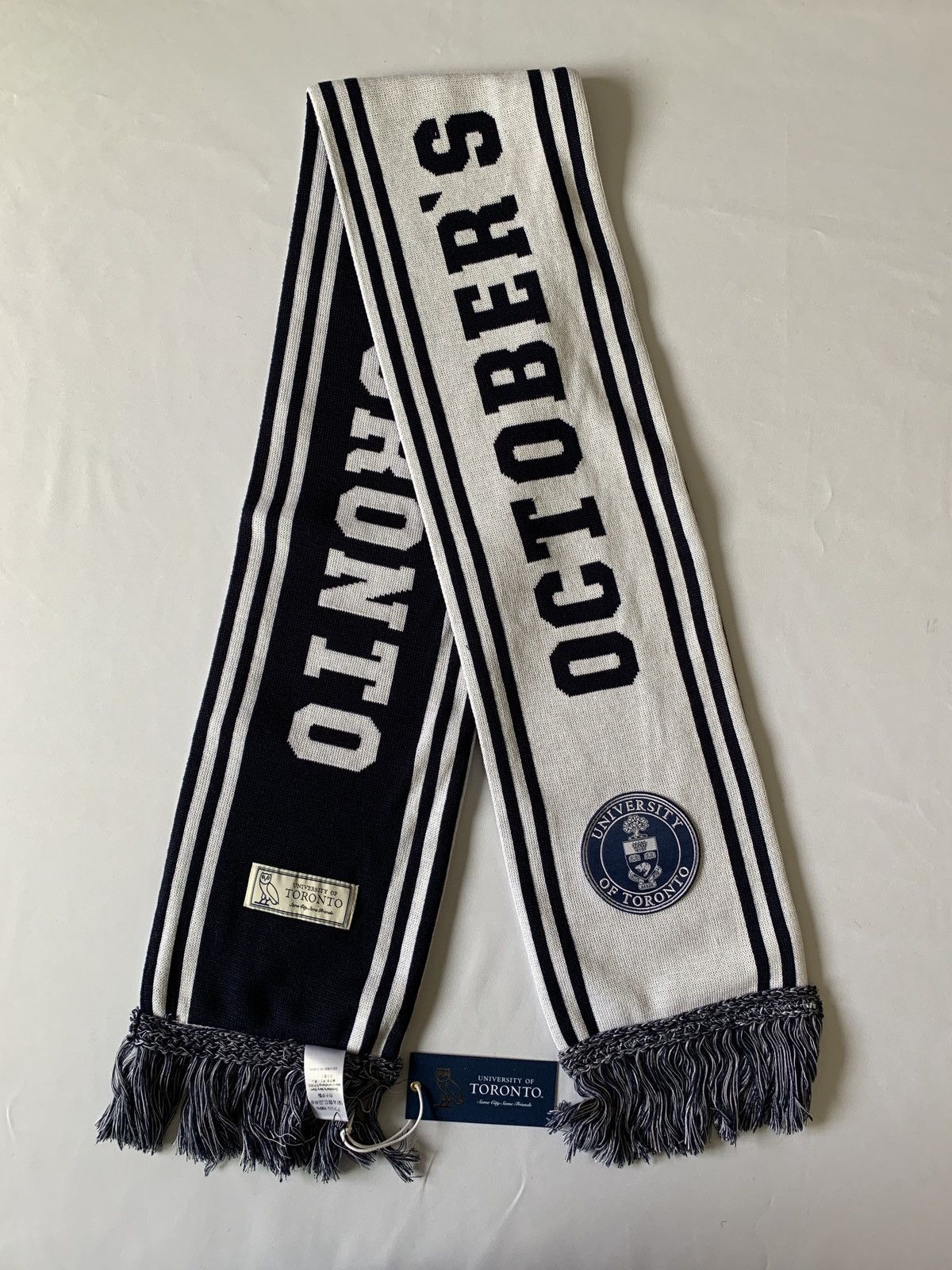 Drake OVO® / U OF T WOOL SCARF Size ONE SIZE - 9 Thumbnail
