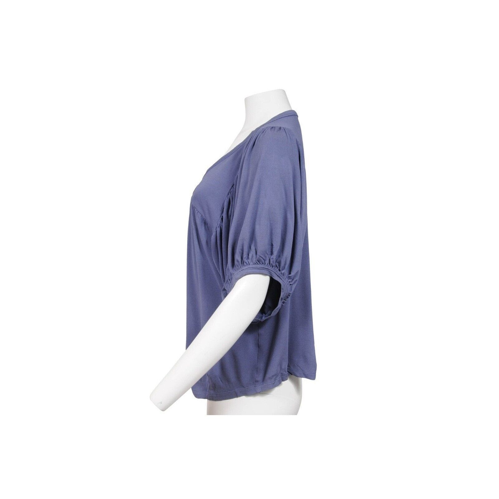 Fendi Ruffled Sleeve V Neck Stretch Blouse Size XS / US 0-2 / IT 36-38 - 5 Thumbnail