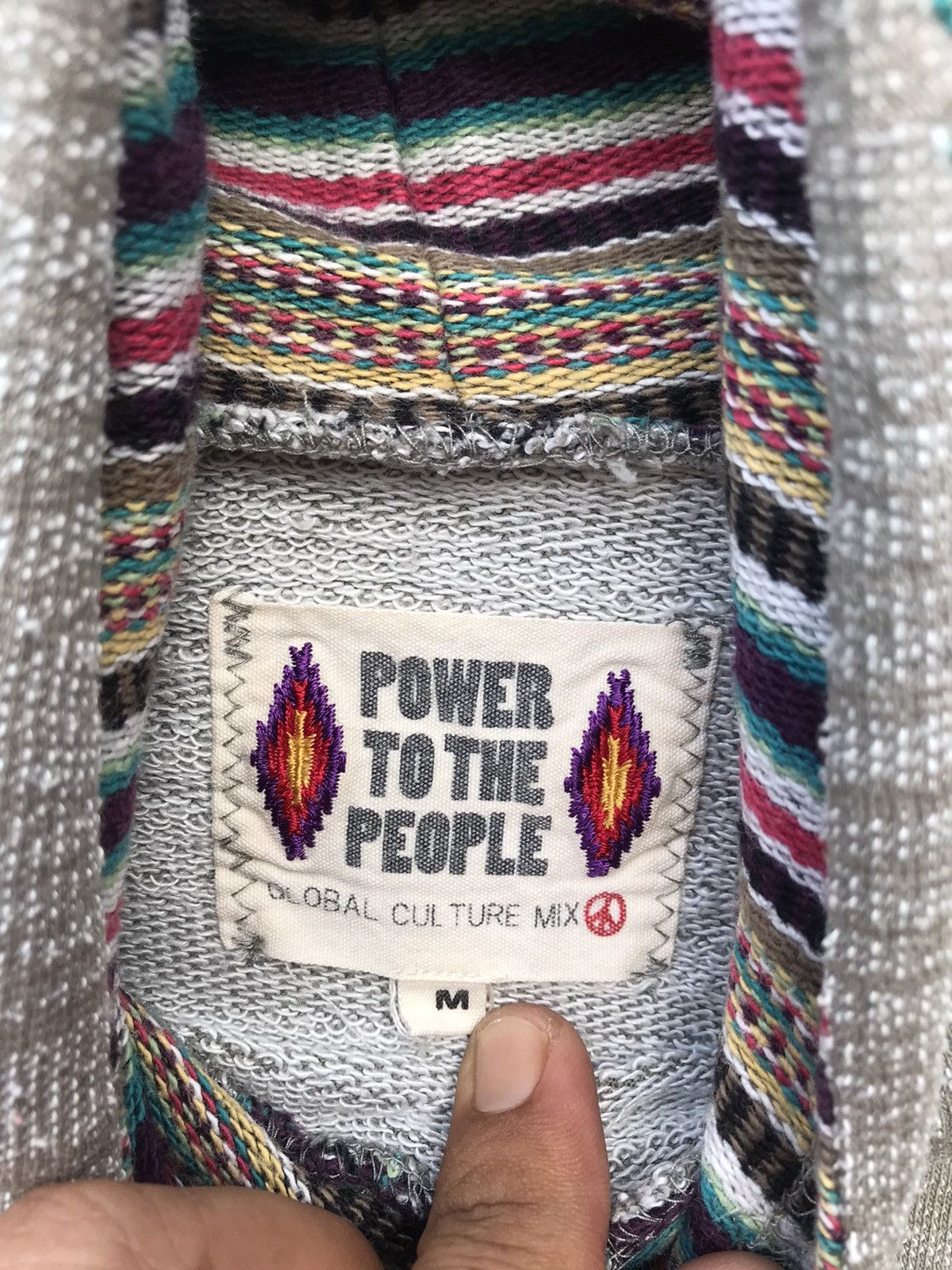 Japanese Brand Power to the People Women Native Motive Sweater Hoodie Size S / US 4 / IT 40 - 2 Thumbnail
