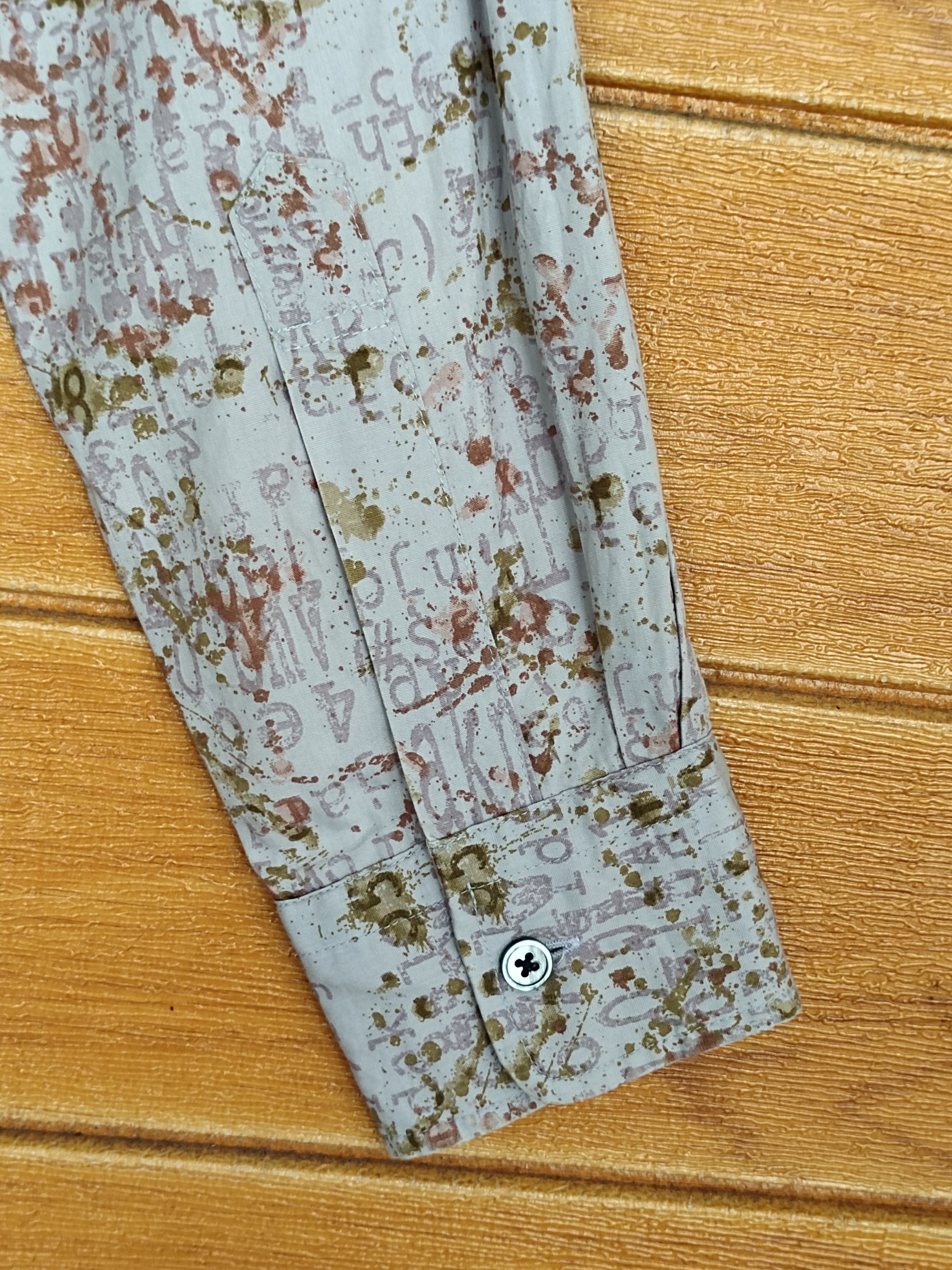 Hysteric Glamour Japanese Brand On Board 'Poem" Button Up Shirt Size US M / EU 48-50 / 2 - 11 Thumbnail