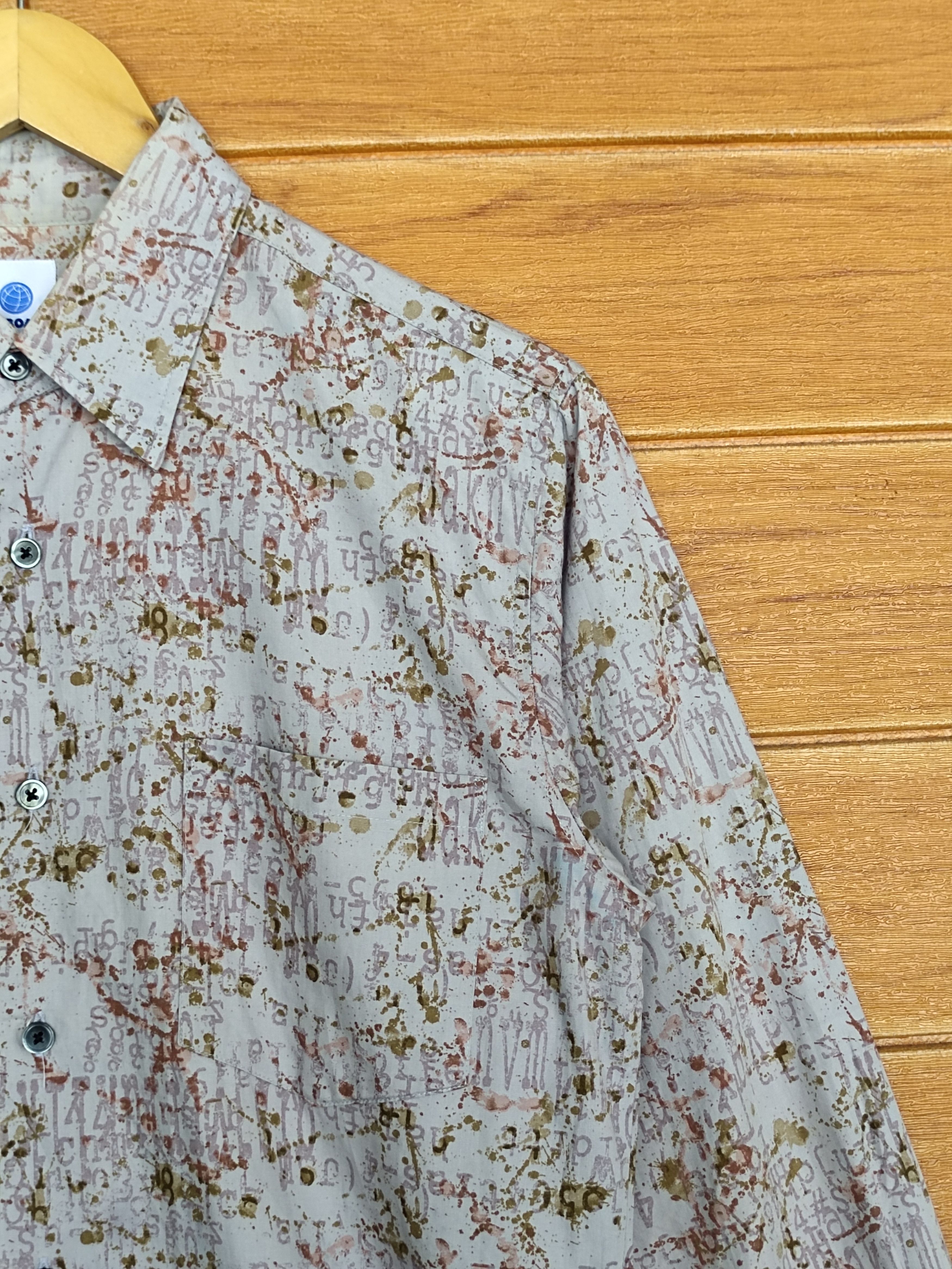 Hysteric Glamour Japanese Brand On Board 'Poem" Button Up Shirt Size US M / EU 48-50 / 2 - 5 Thumbnail