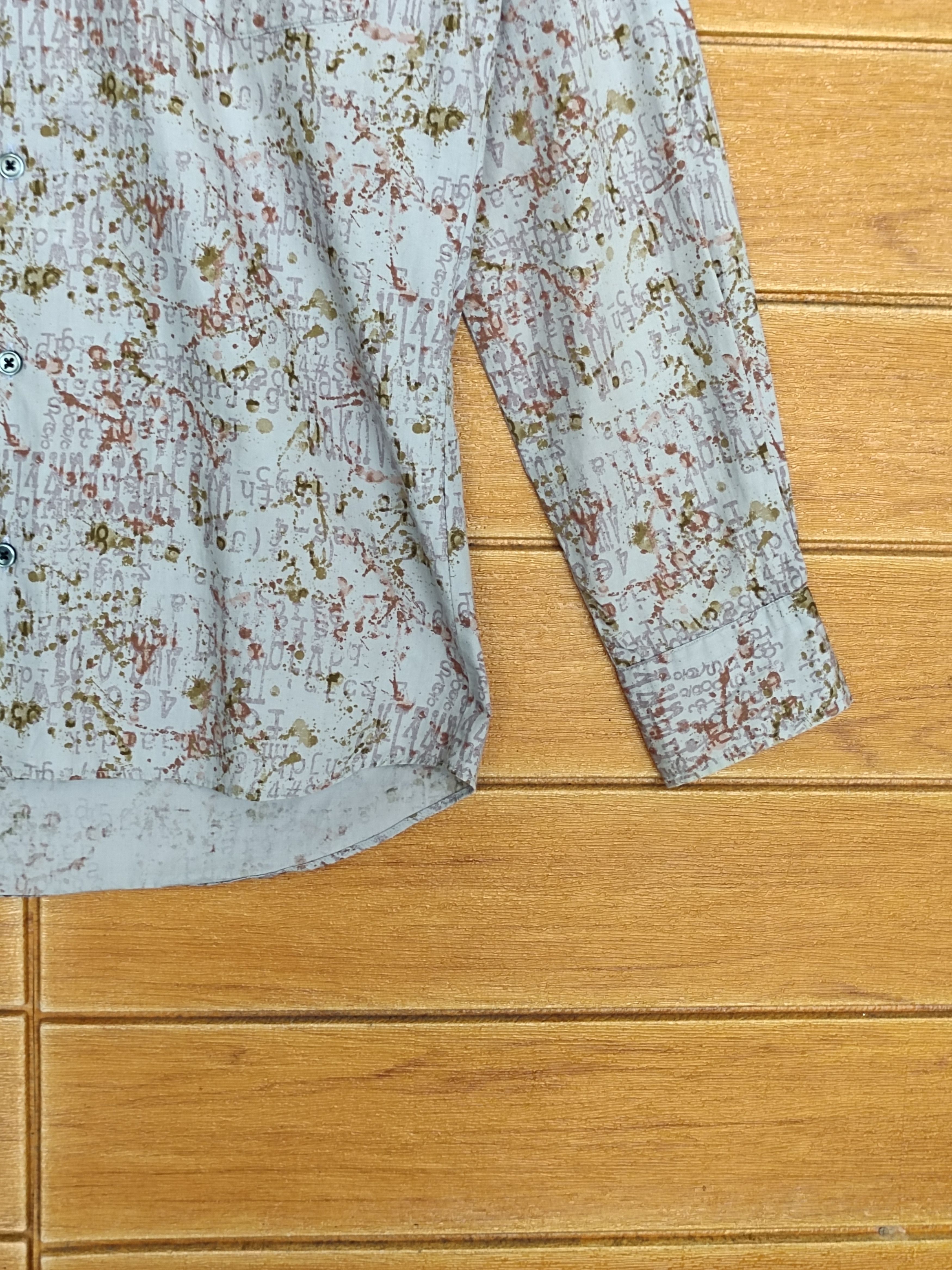 Hysteric Glamour Japanese Brand On Board 'Poem" Button Up Shirt Size US M / EU 48-50 / 2 - 7 Thumbnail