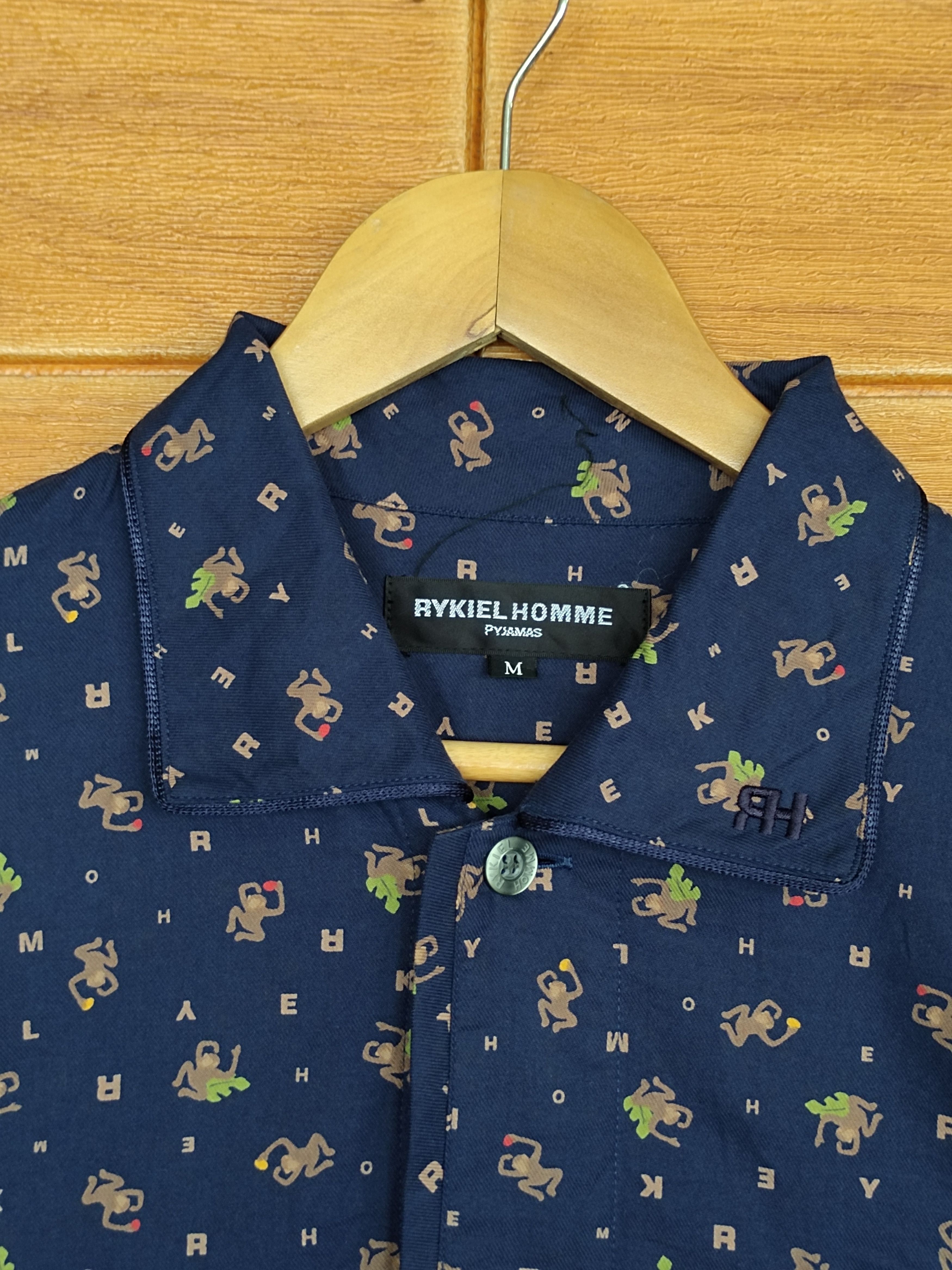 Sonia Rykiel Vintage Rykiel Homme Pyjamas Shirt Size US M / EU 48-50 / 2 - 4 Thumbnail