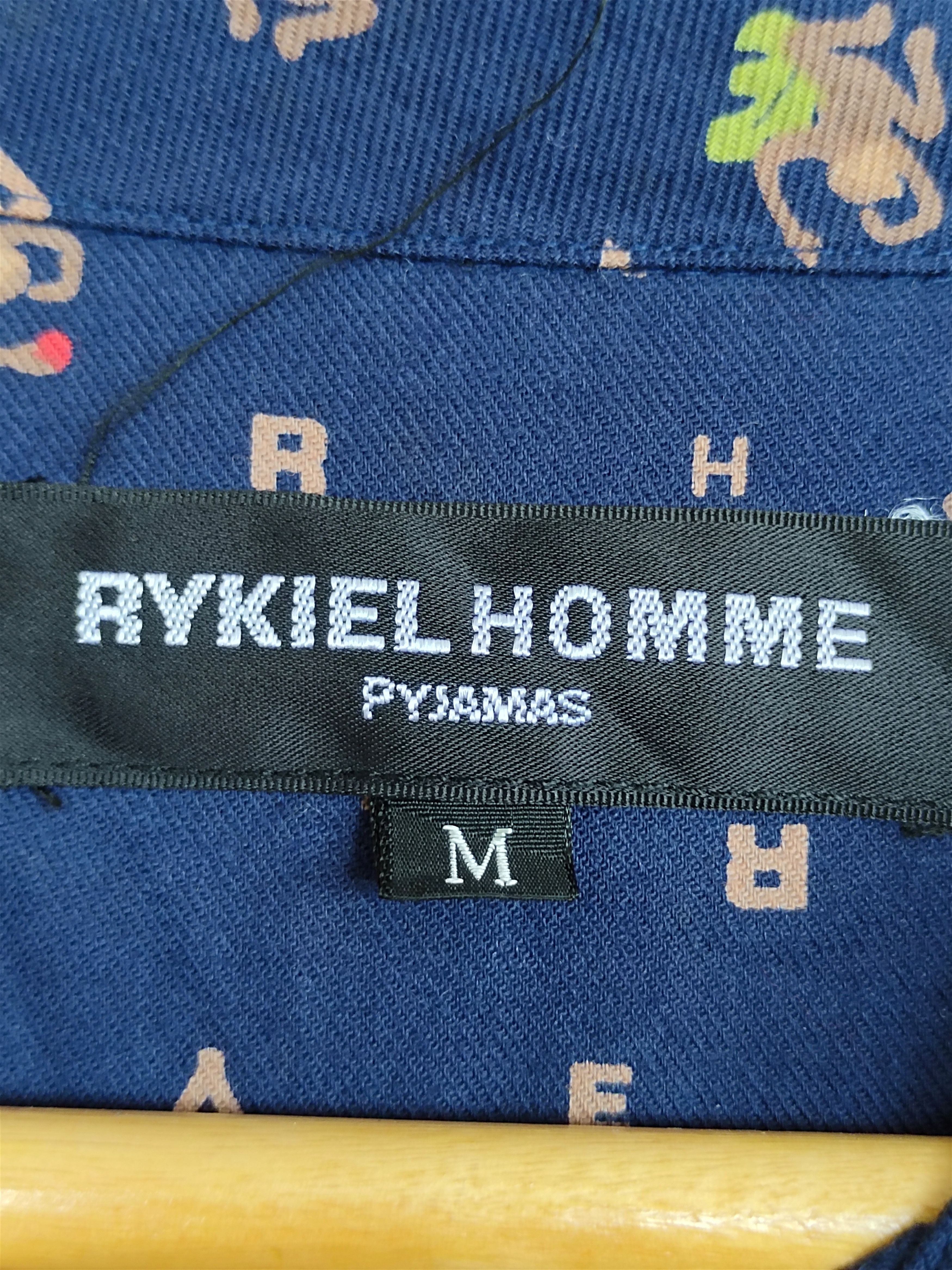 Sonia Rykiel Vintage Rykiel Homme Pyjamas Shirt Size US M / EU 48-50 / 2 - 14 Thumbnail