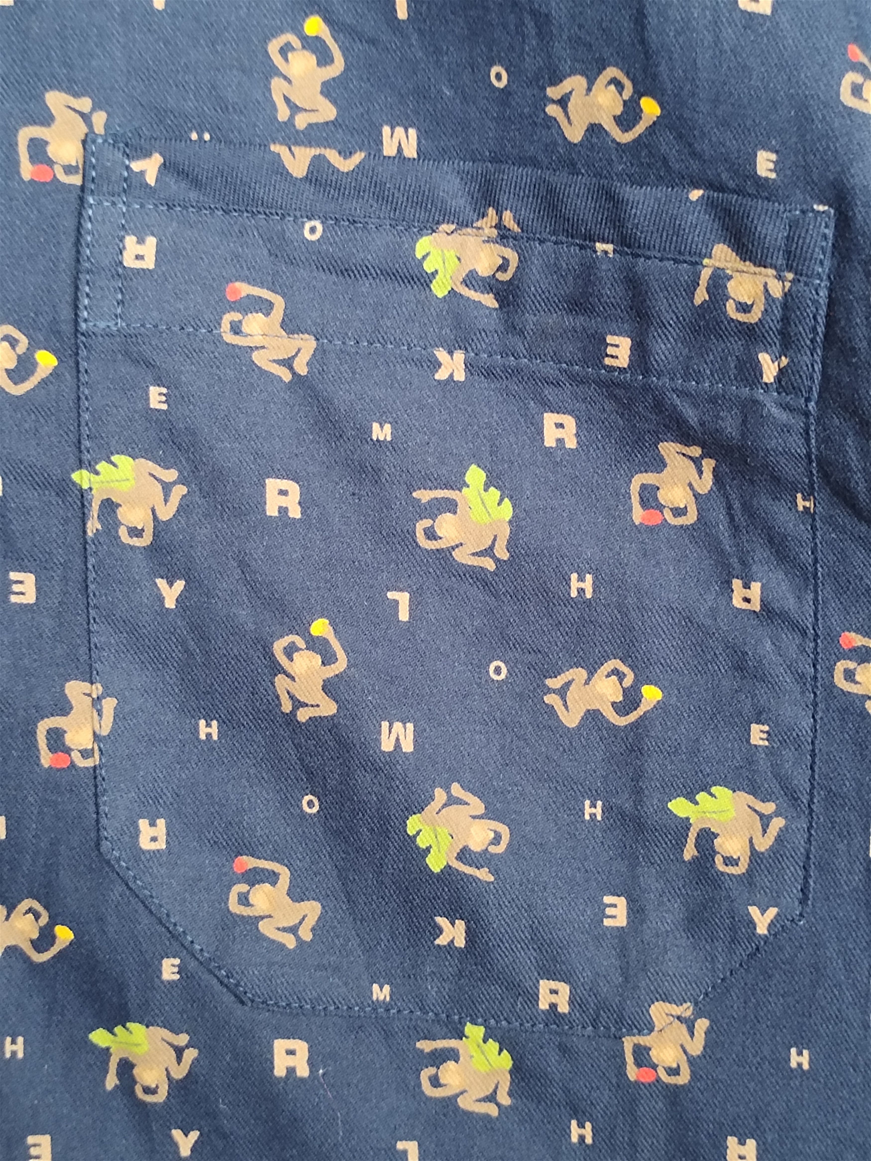 Sonia Rykiel Vintage Rykiel Homme Pyjamas Shirt Size US M / EU 48-50 / 2 - 3 Thumbnail