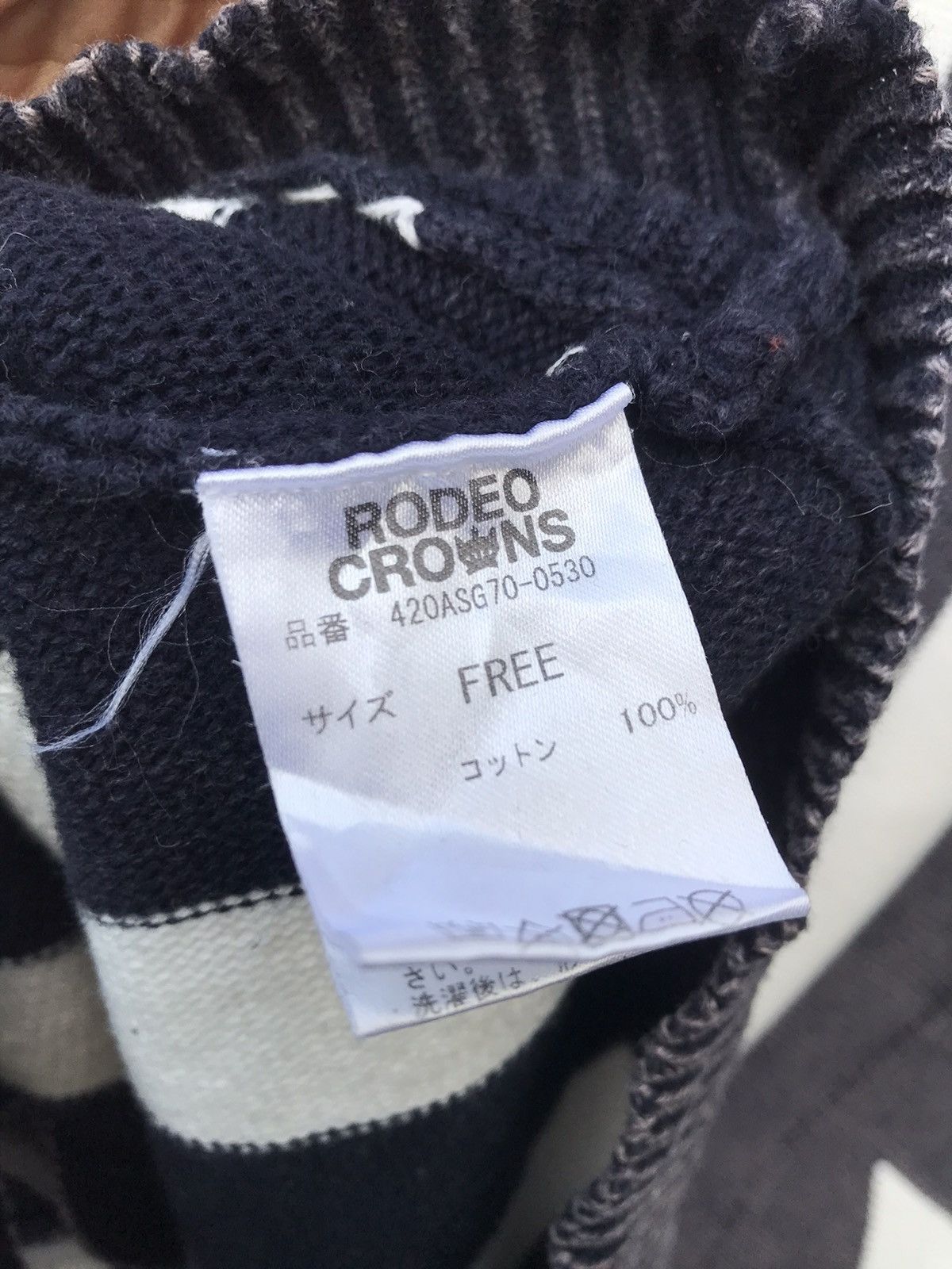 Japanese Brand Rodeo Crown Women Usa Flag Cardigan Casual Sweater Size M / US 6-8 / IT 42-44 - 5 Thumbnail