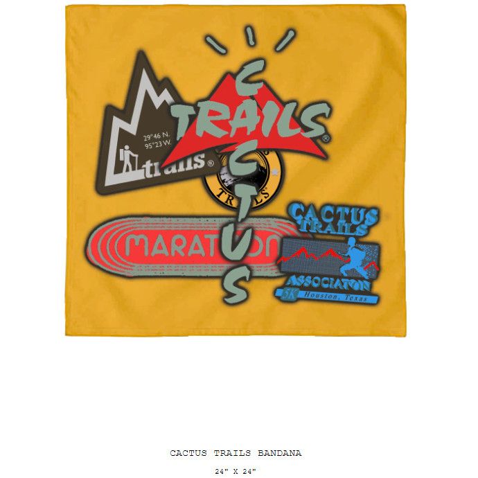 Travis Scott Travis Scott Cactus Trails Bandana Gold Yellow Astroworld Size ONE SIZE - 2 Thumbnail