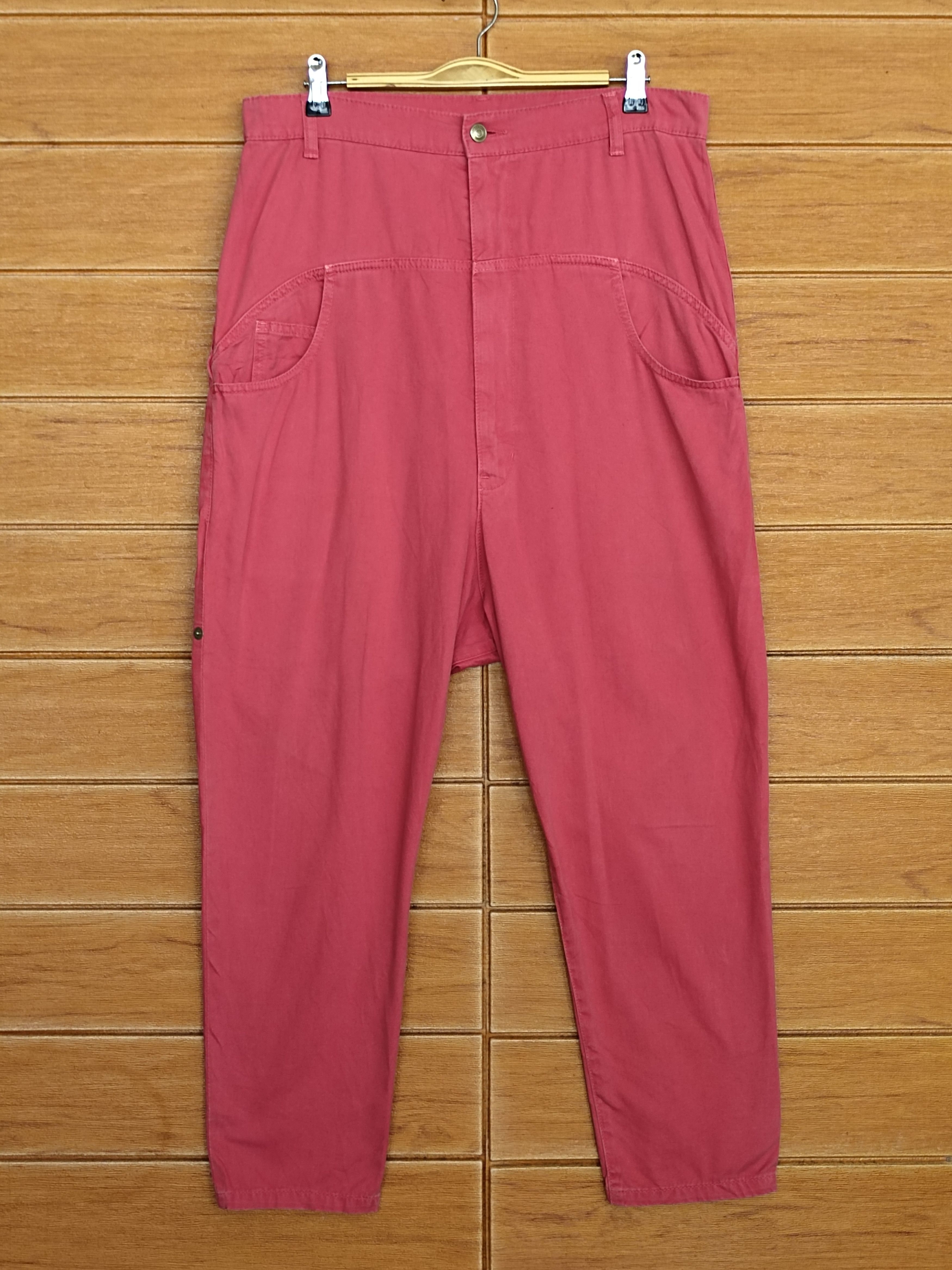 If Six Was Nine 🇯🇵 Mercibeaucoup Jevous Enprie Drop Crotch Trouser Pants Size US 33 - 2 Thumbnail