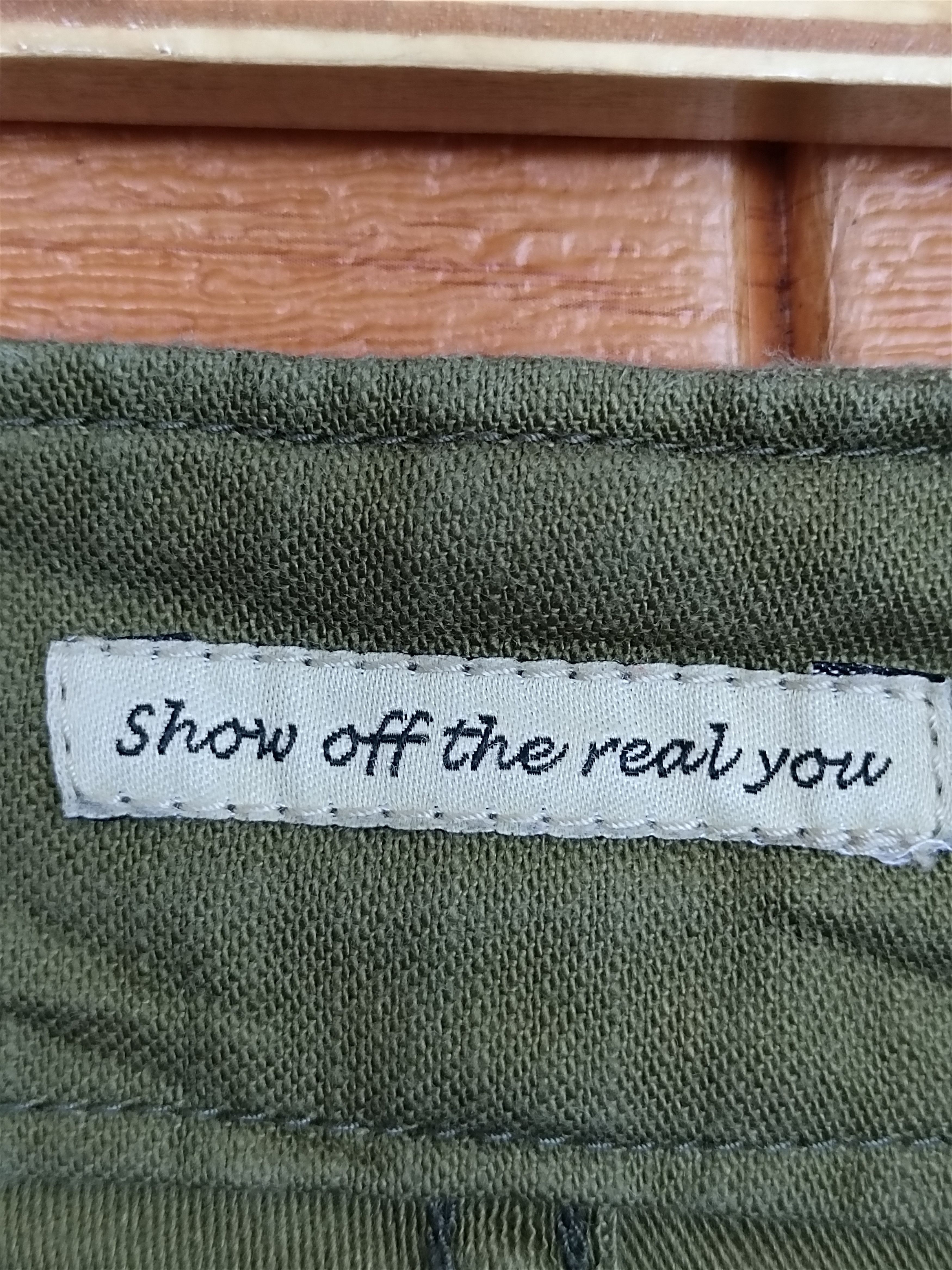 Comme des Garcons × Undercover Journal Standard Japan Olive Green Fatigue Trouser Pants Size US 33 - 15 Thumbnail