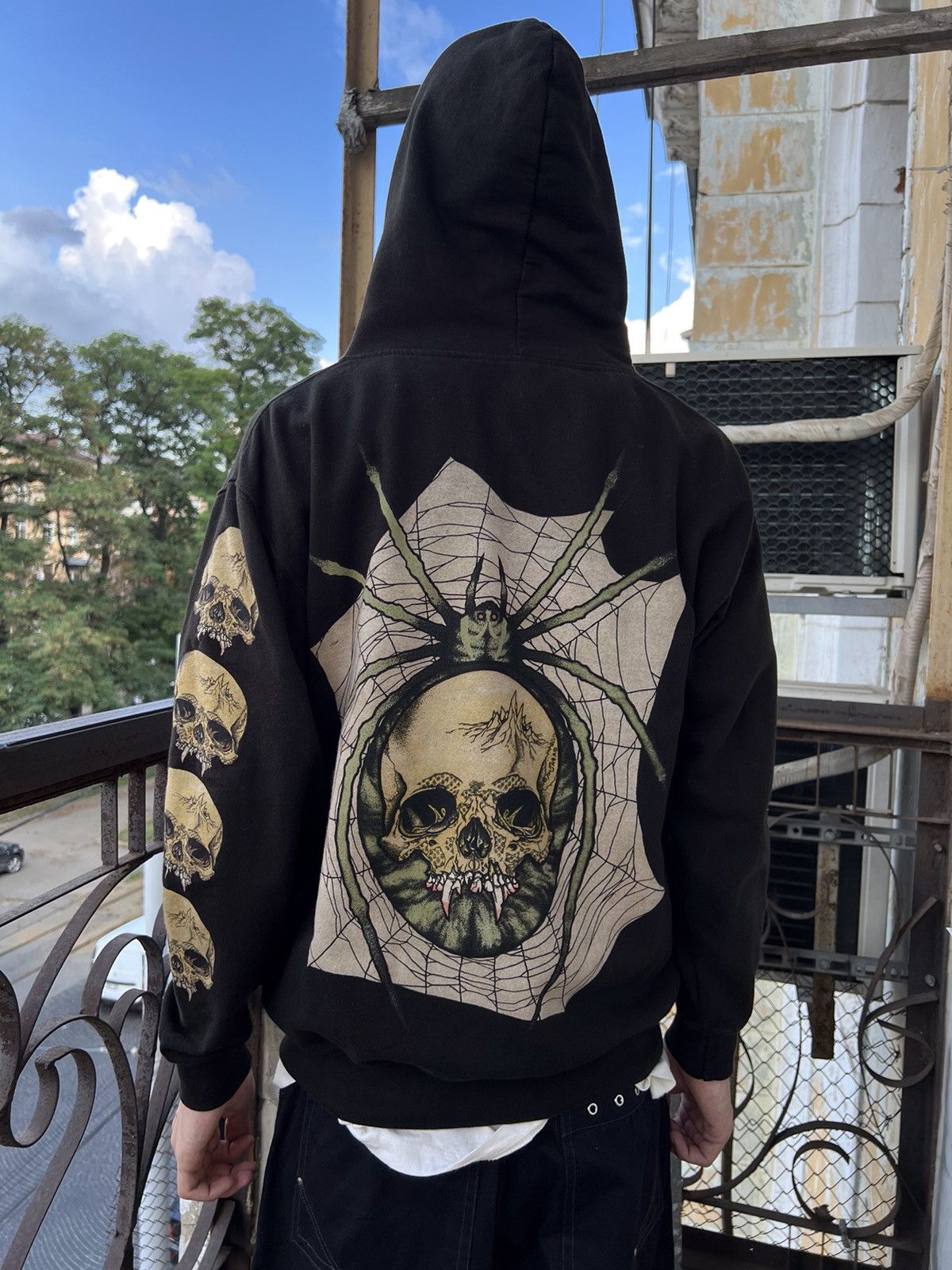Metallica × Streetwear × Vintage Vintage Metallica Print Spider