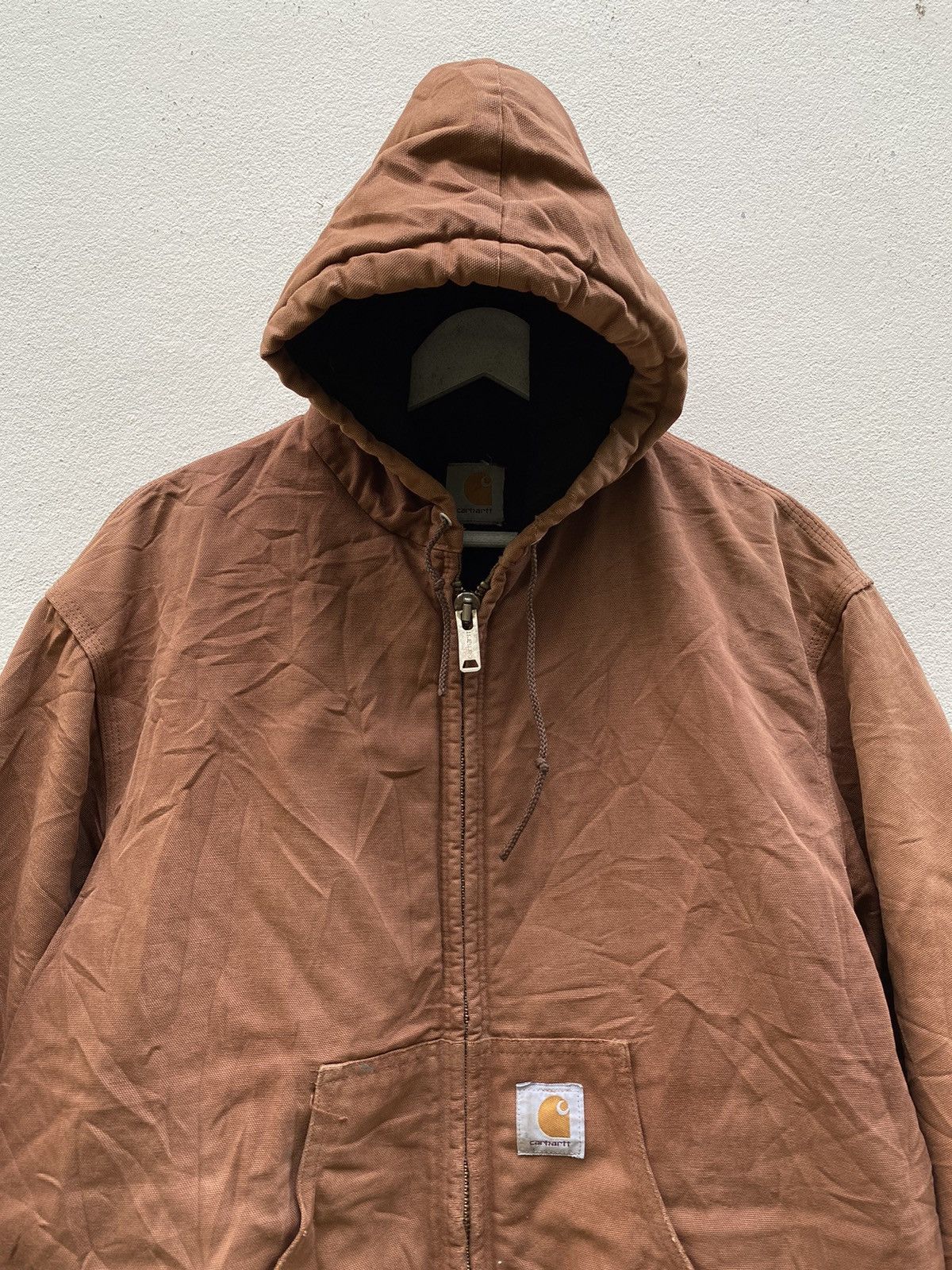 Carhartt × Vintage Vtg Carhartt hoodies jackets Size US L / EU 52-54 / 3 - 8 Thumbnail