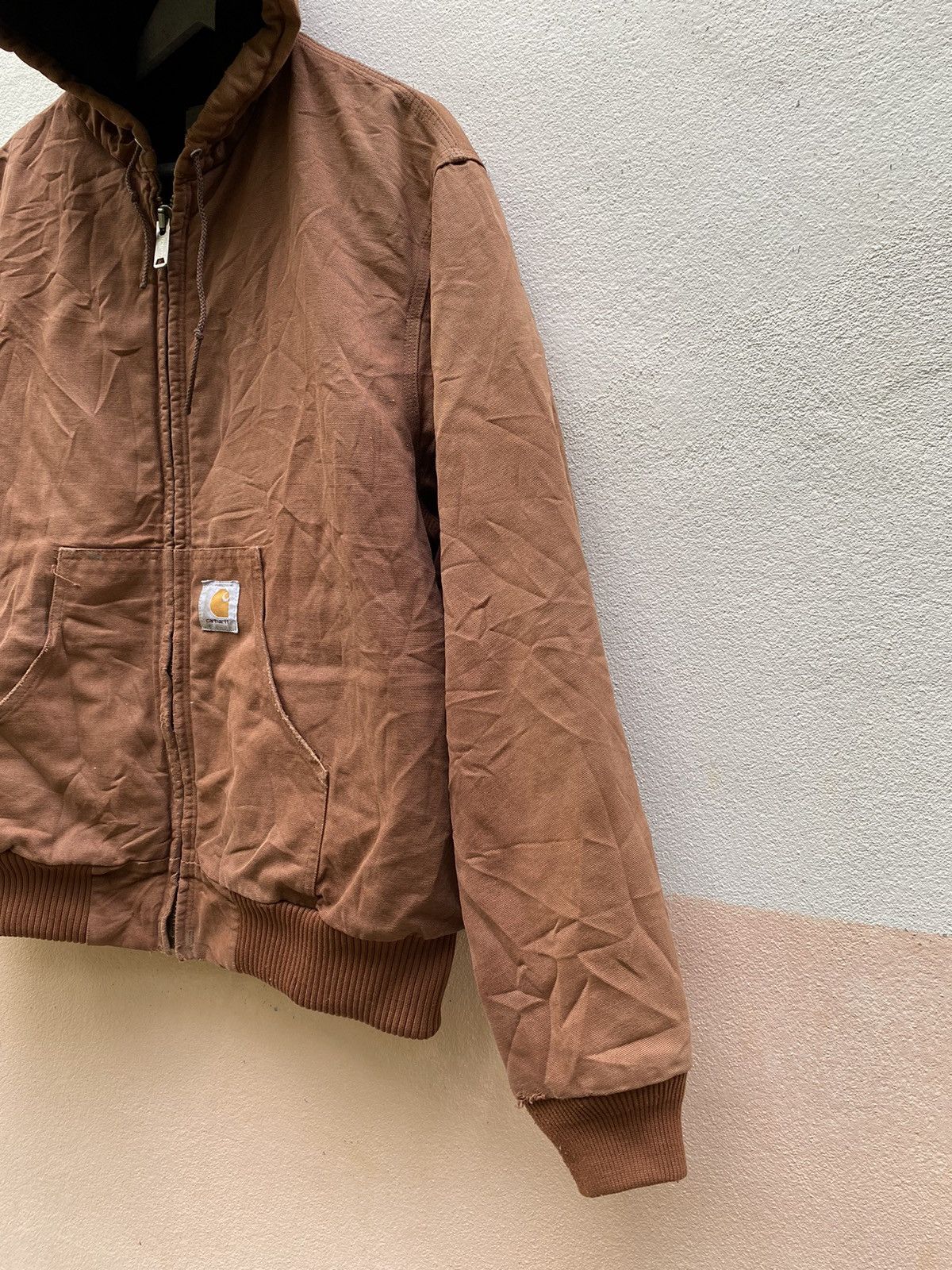 Carhartt × Vintage Vtg Carhartt hoodies jackets Size US L / EU 52-54 / 3 - 6 Thumbnail