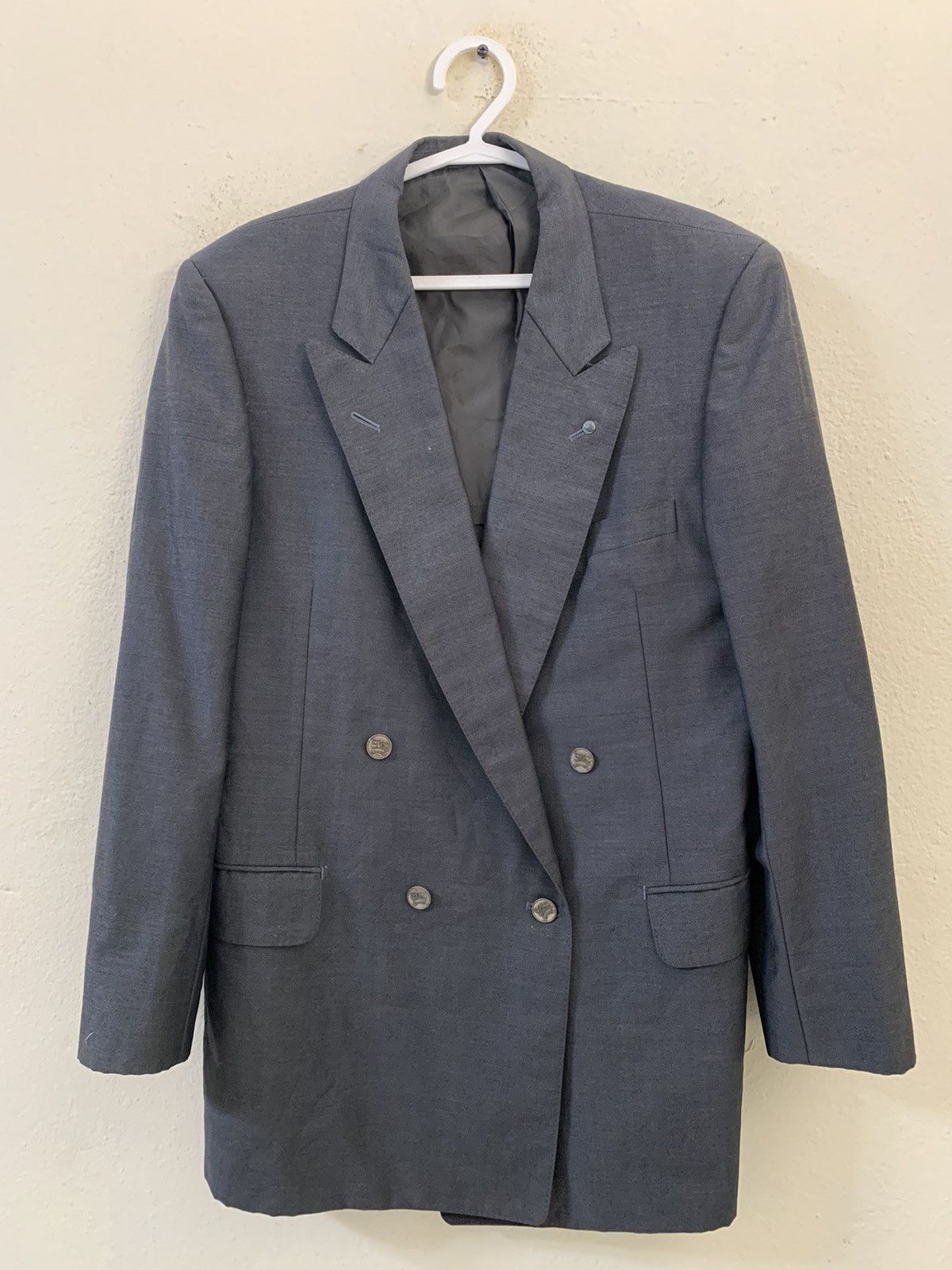 Burberry Burberrys Blazer Jacket Size US L / EU 52-54 / 3 - 1 Thumbnail