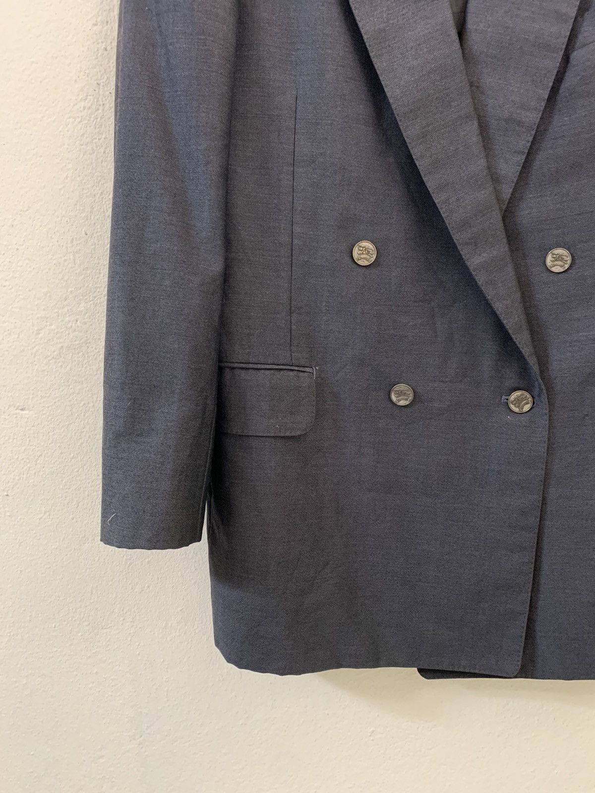 Burberry Burberrys Blazer Jacket Size US L / EU 52-54 / 3 - 3 Thumbnail