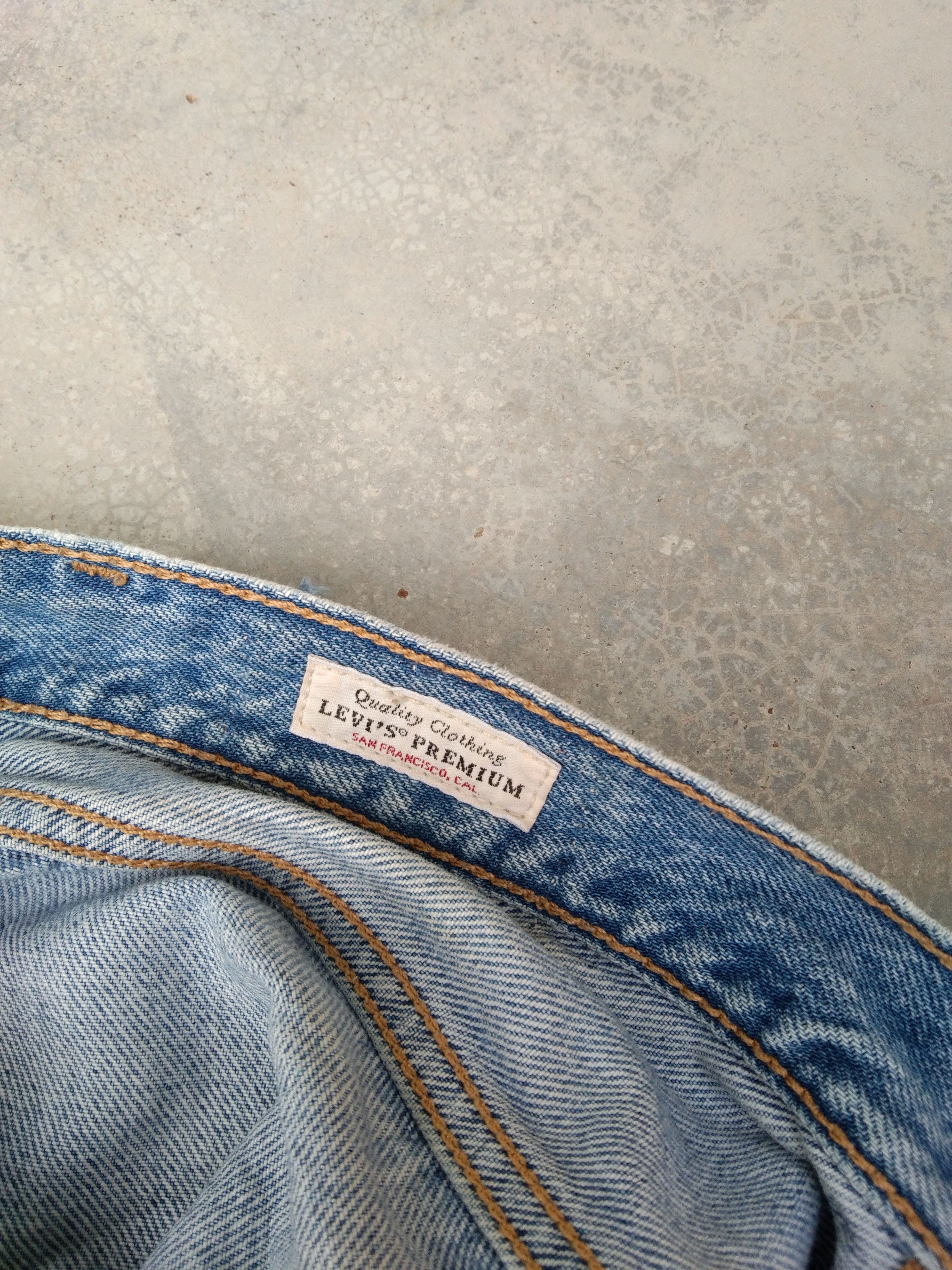 Levi's Vintage Levi's 501 Distressed Repaired Jeans 30x30 Size US 30 / EU 46 - 11 Thumbnail