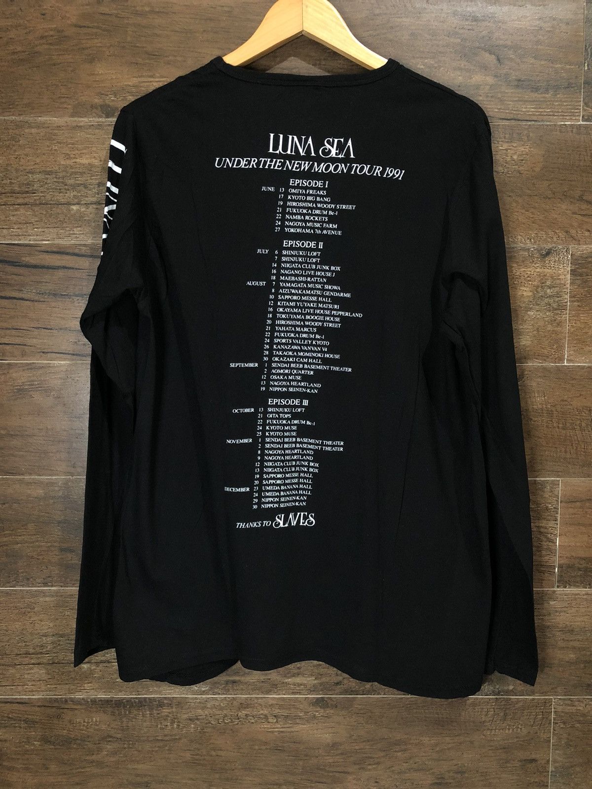 Band Tees Vintage Luna Sea Under The New Moon Tour 1991 Shirt Size US L / EU 52-54 / 3 - 3 Thumbnail