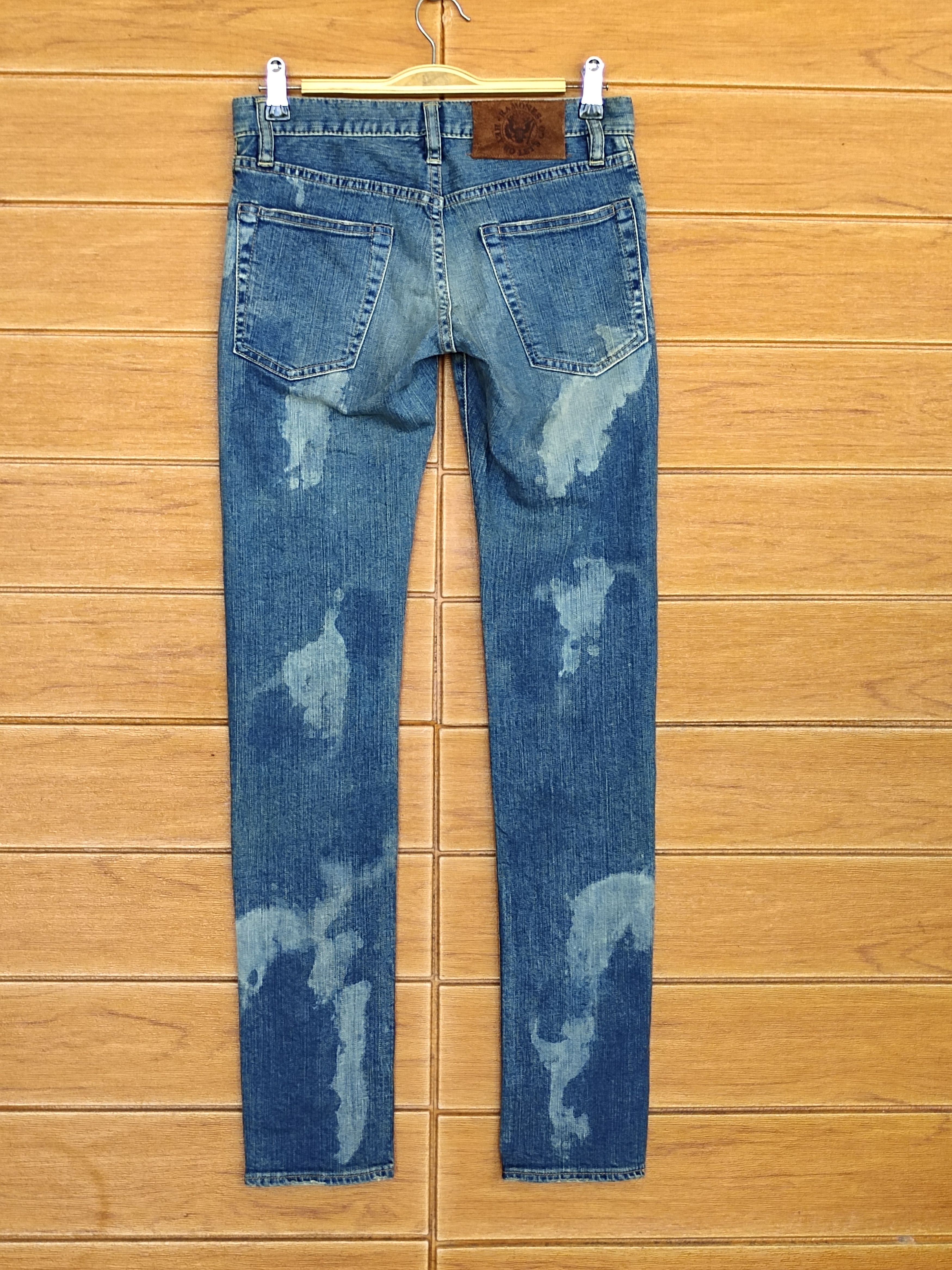 Hysteric Glamour Hysteric Glamour X Ramones Studded Distress Denim Jeans Size US 27 - 11 Thumbnail