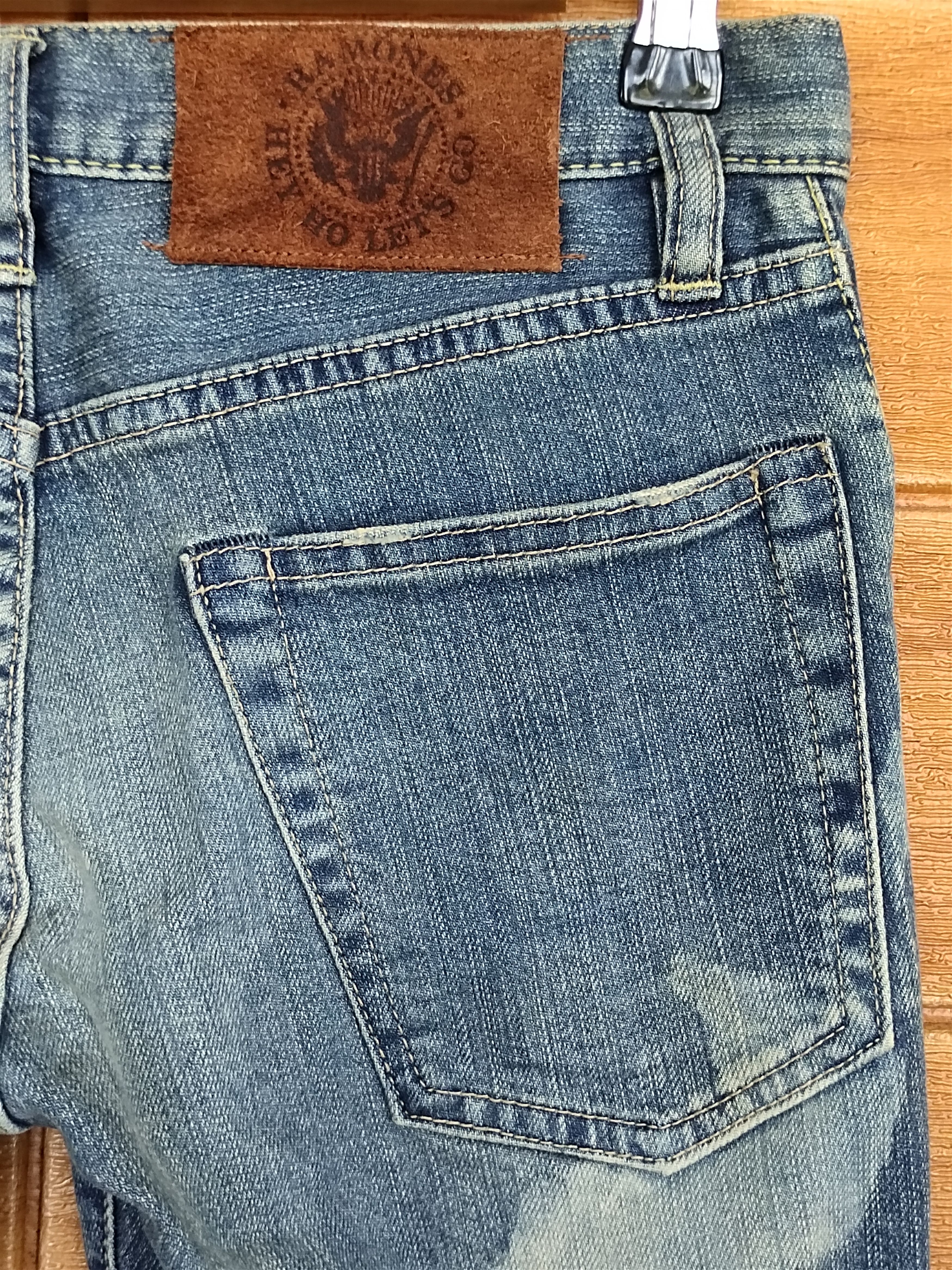 Hysteric Glamour Hysteric Glamour X Ramones Studded Distress Denim Jeans Size US 27 - 13 Thumbnail