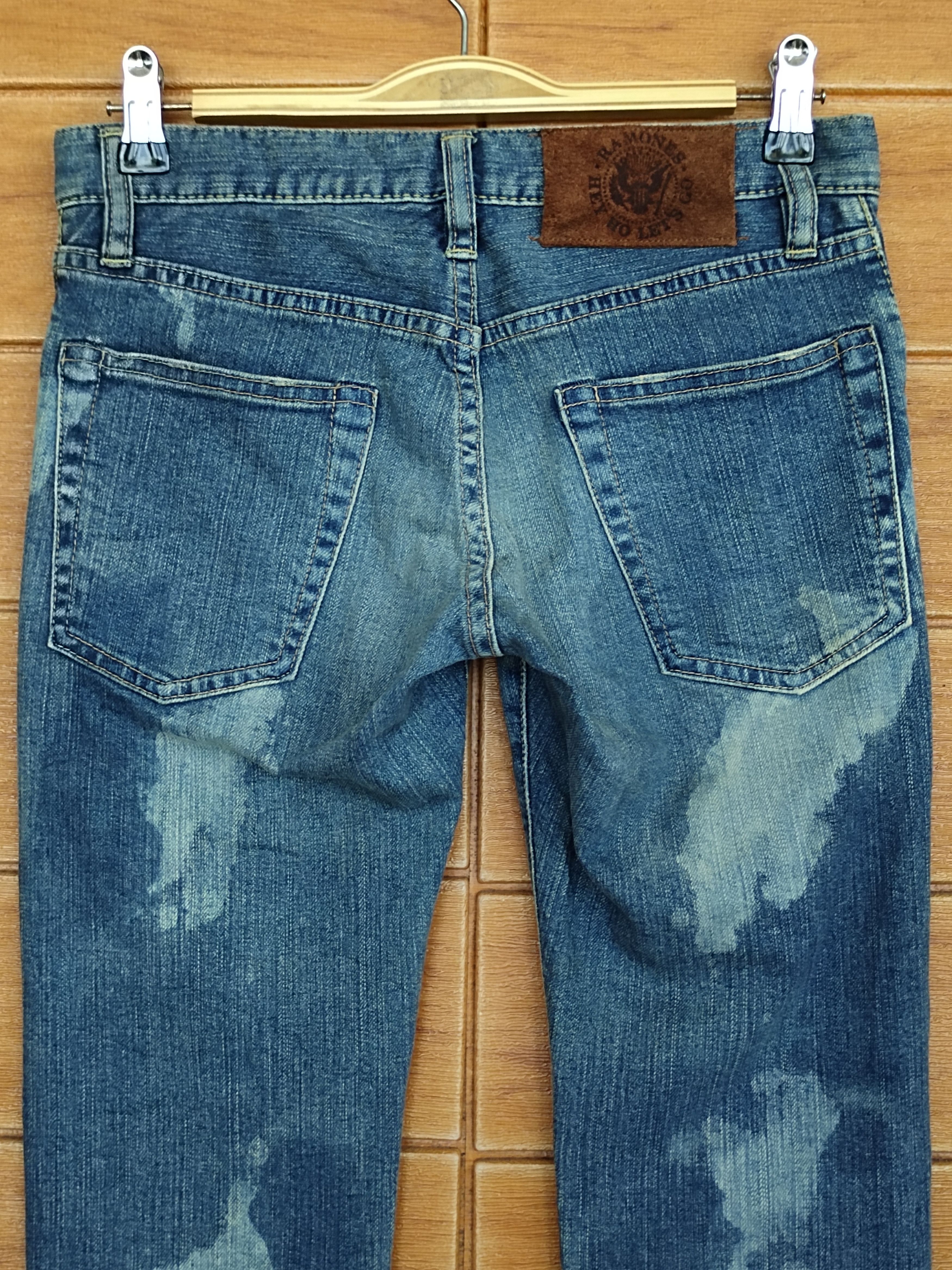 Hysteric Glamour Hysteric Glamour X Ramones Studded Distress Denim Jeans Size US 27 - 12 Thumbnail