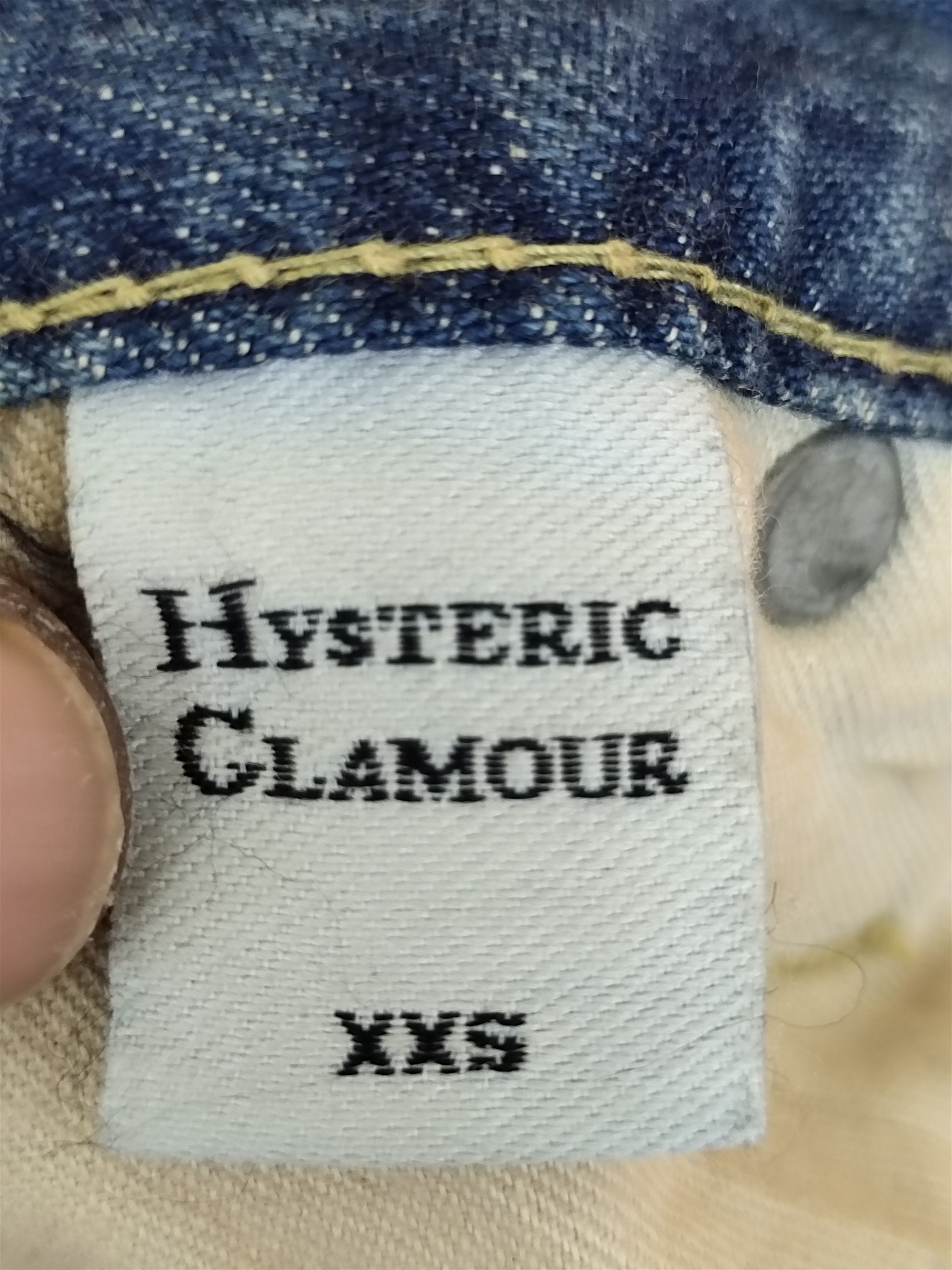 Hysteric Glamour Hysteric Glamour X Ramones Studded Distress Denim Jeans Size US 27 - 23 Thumbnail
