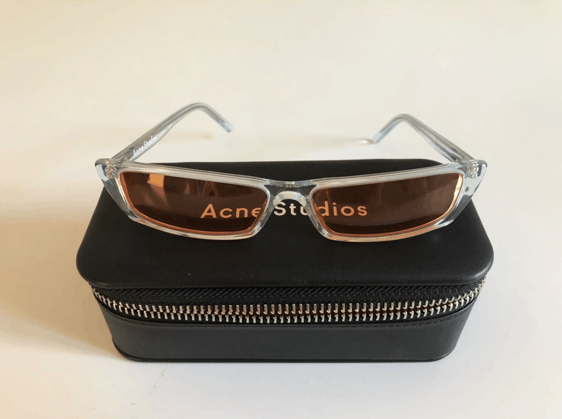 Acne Studios Agar Glasses Size ONE SIZE - 1 Thumbnail