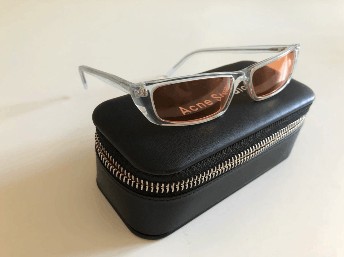 Acne Studios Agar Glasses Size ONE SIZE - 2 Thumbnail