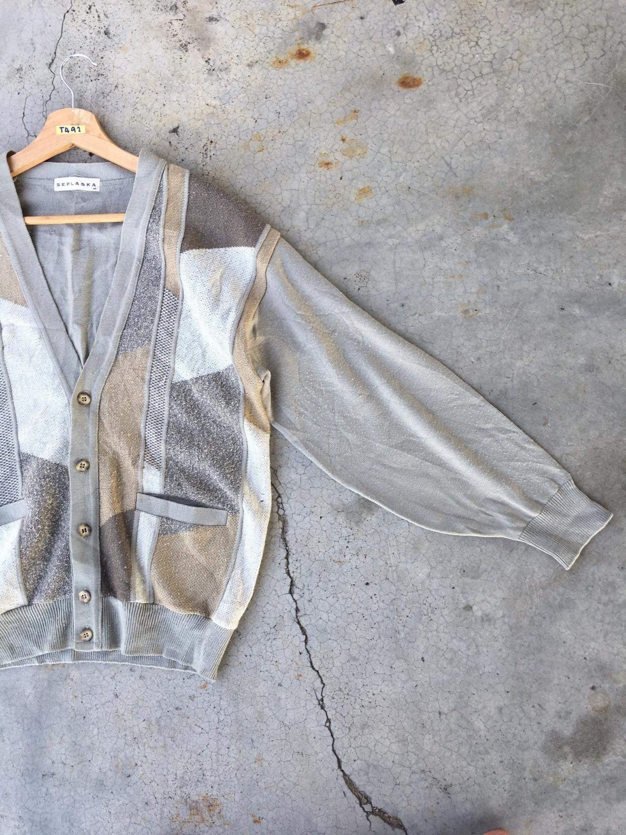 🔴Cardigan SEPLASKA Japanese Stripe Pullover Knitting Pattern