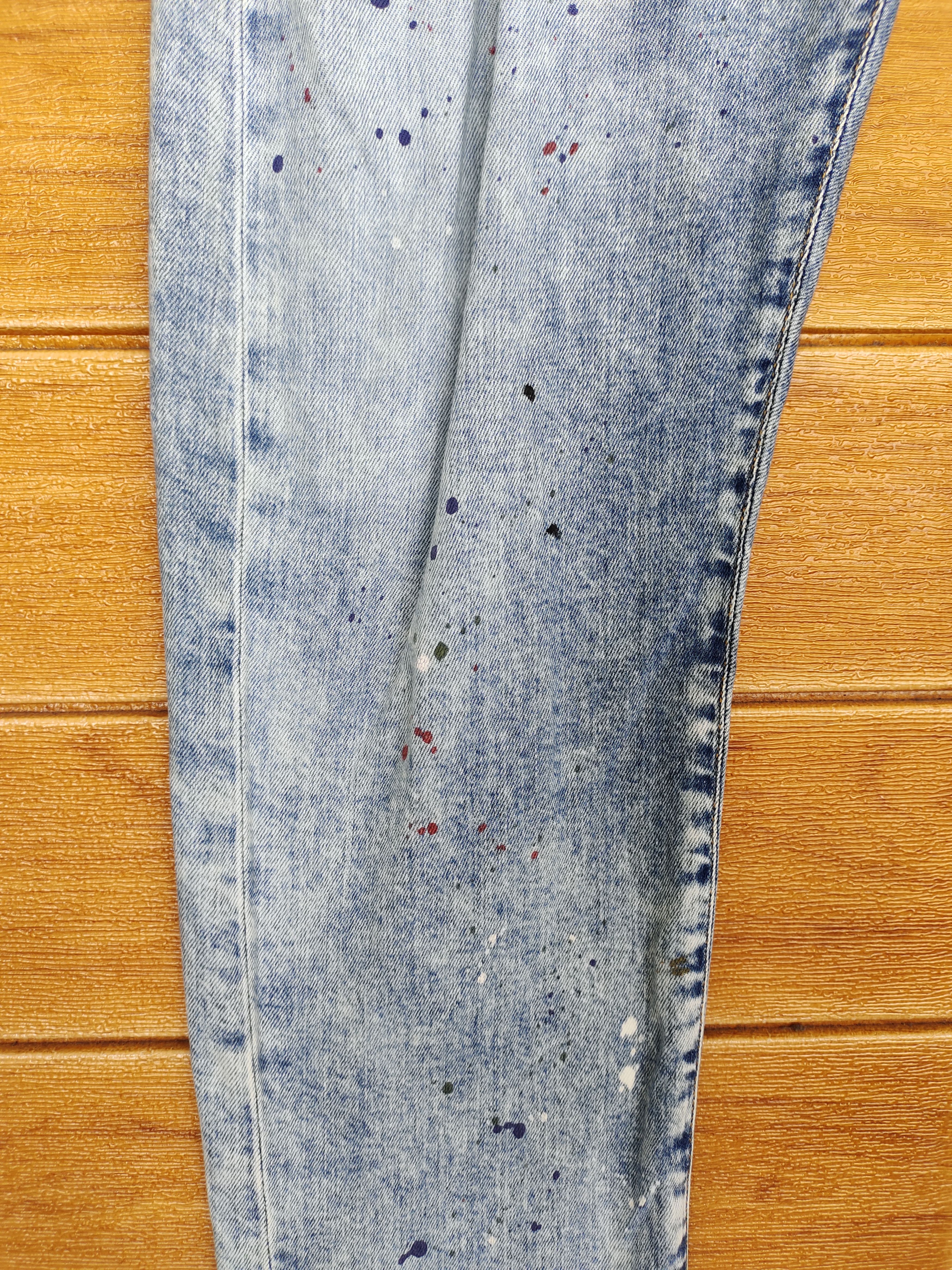 Isamu Katayama Backlash Fiver Urban Generation Series Painter Denim Pants Size US 34 / EU 50 - 6 Thumbnail
