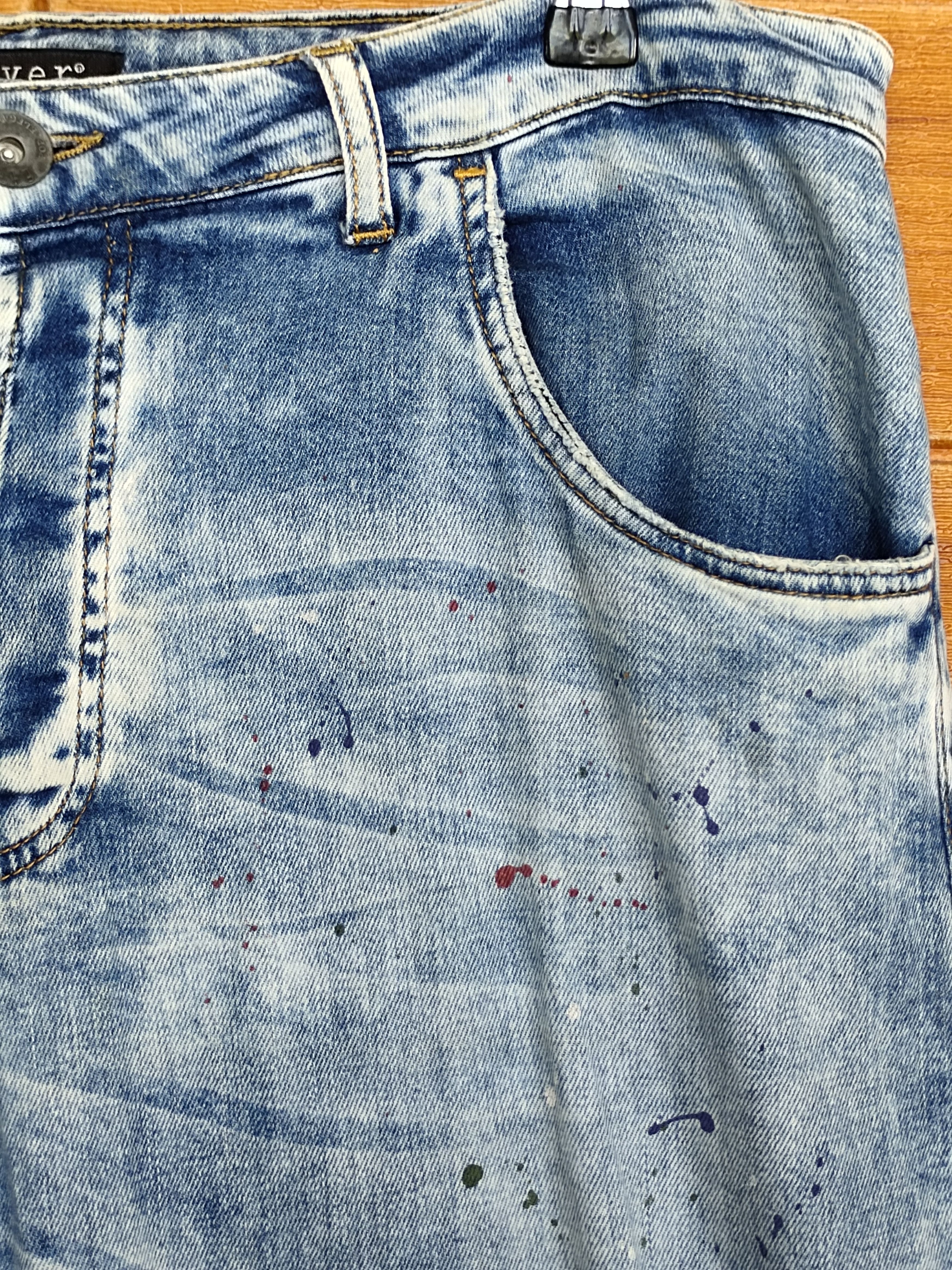 Isamu Katayama Backlash Fiver Urban Generation Series Painter Denim Pants Size US 34 / EU 50 - 3 Thumbnail