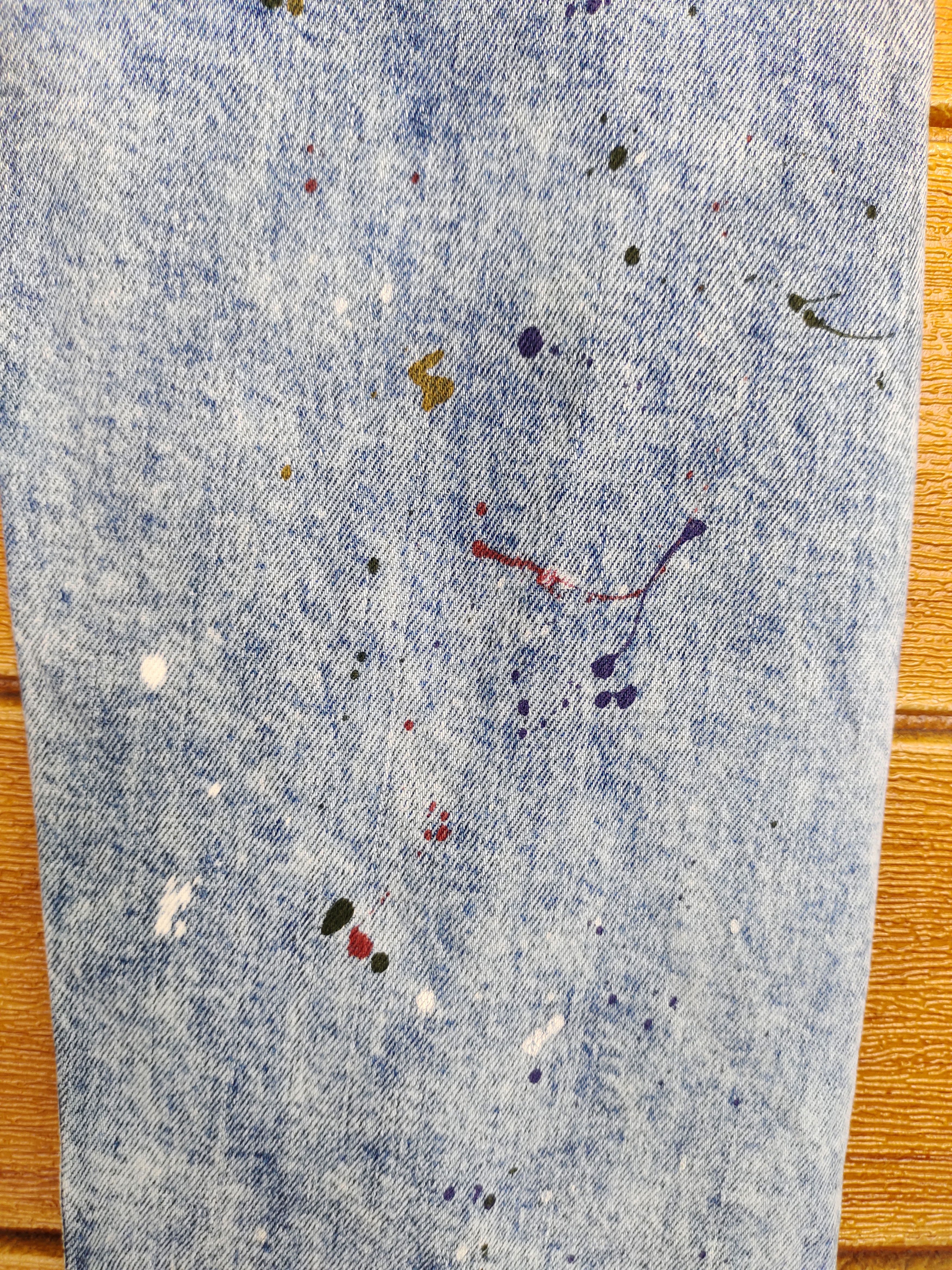 Isamu Katayama Backlash Fiver Urban Generation Series Painter Denim Pants Size US 34 / EU 50 - 11 Thumbnail
