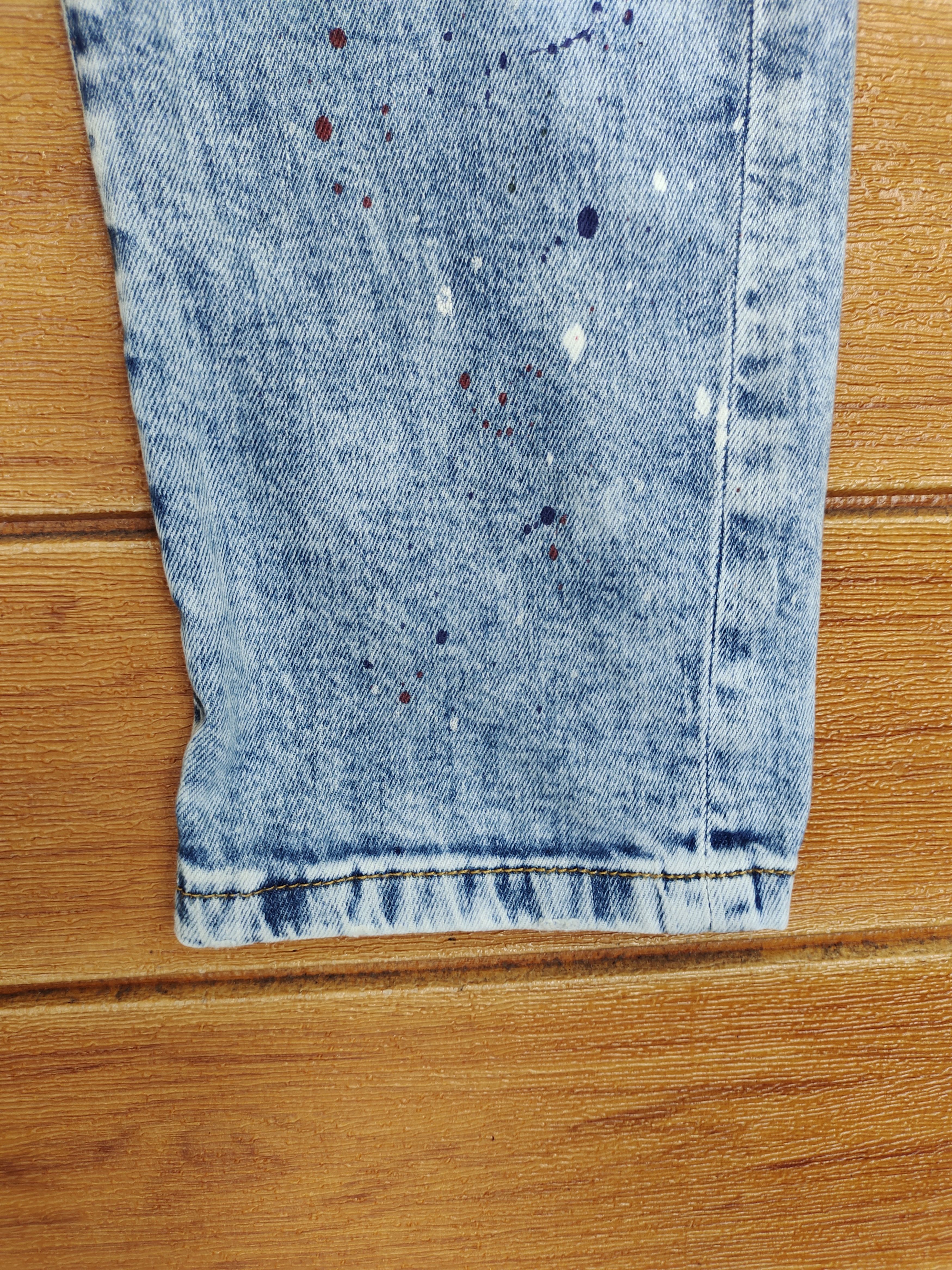 Isamu Katayama Backlash Fiver Urban Generation Series Painter Denim Pants Size US 34 / EU 50 - 7 Thumbnail