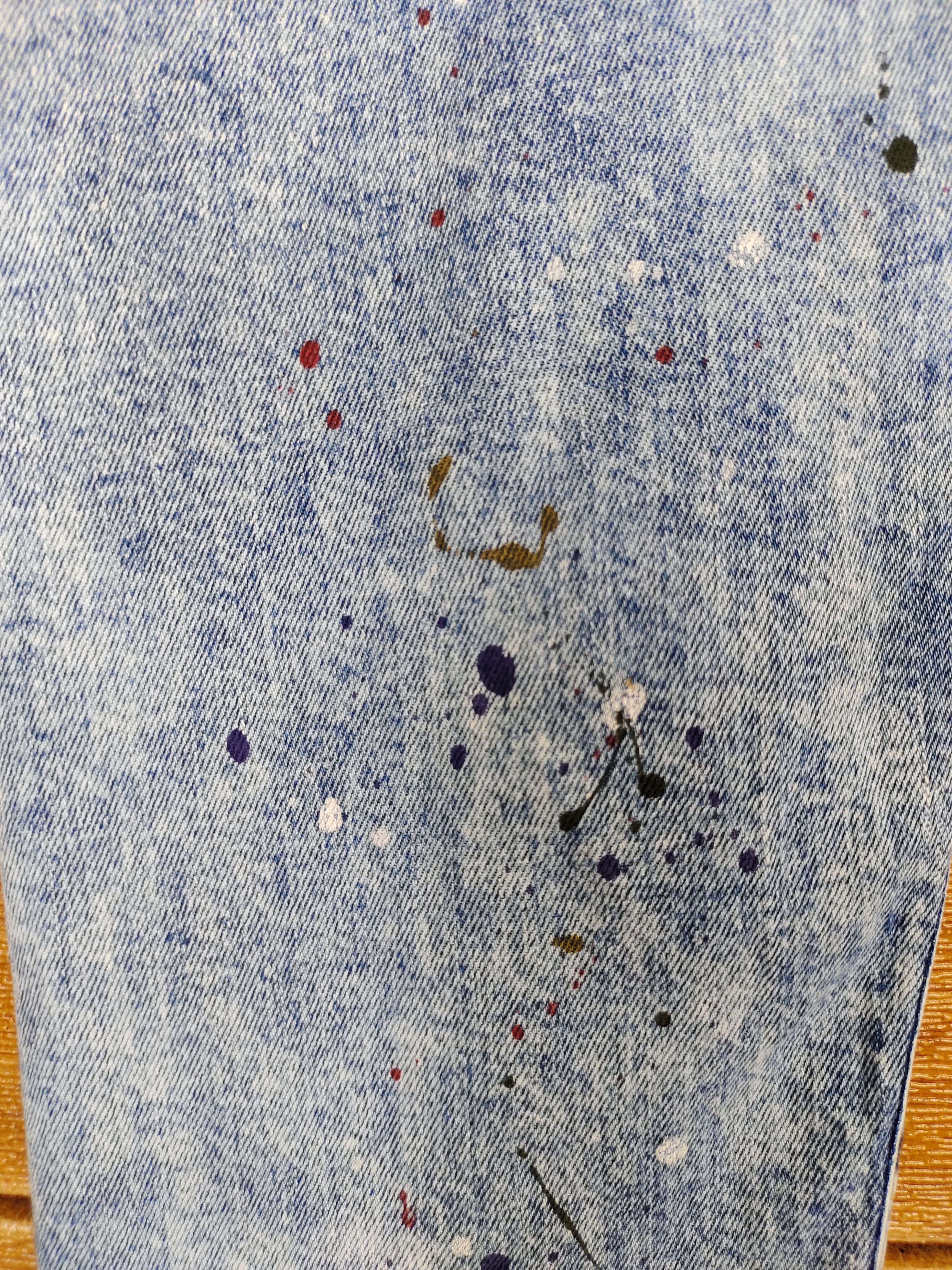 Isamu Katayama Backlash Fiver Urban Generation Series Painter Denim Pants Size US 34 / EU 50 - 12 Thumbnail