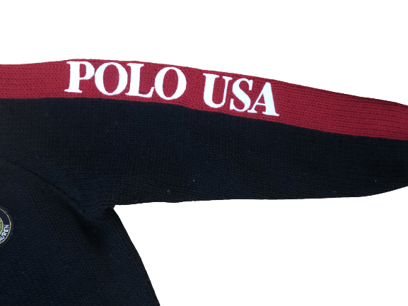 Polo Ralph Lauren Vintage Polo Ralph Lauren POLO USA Sweater Fit Men Small Size US S / EU 44-46 / 1 - 4 Thumbnail