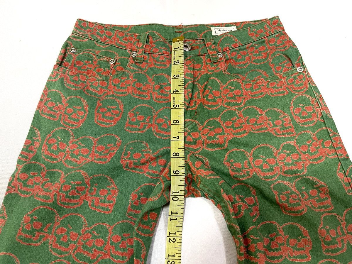 Hysteric Glamour Vintage Hysteric Glamour Skull Full Print Pants Size US 28 / EU 44 - 13 Thumbnail