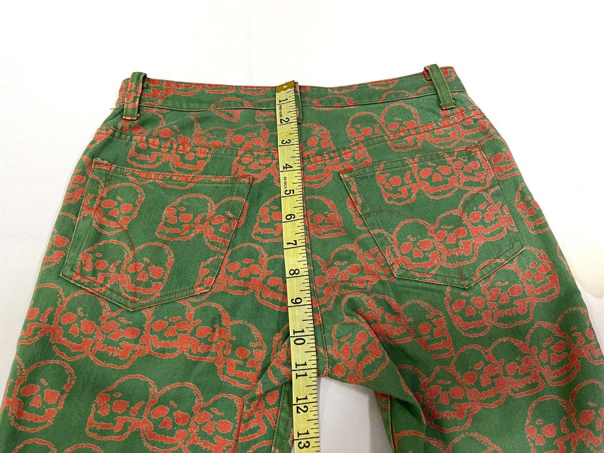Hysteric Glamour Vintage Hysteric Glamour Skull Full Print Pants Size US 28 / EU 44 - 14 Thumbnail