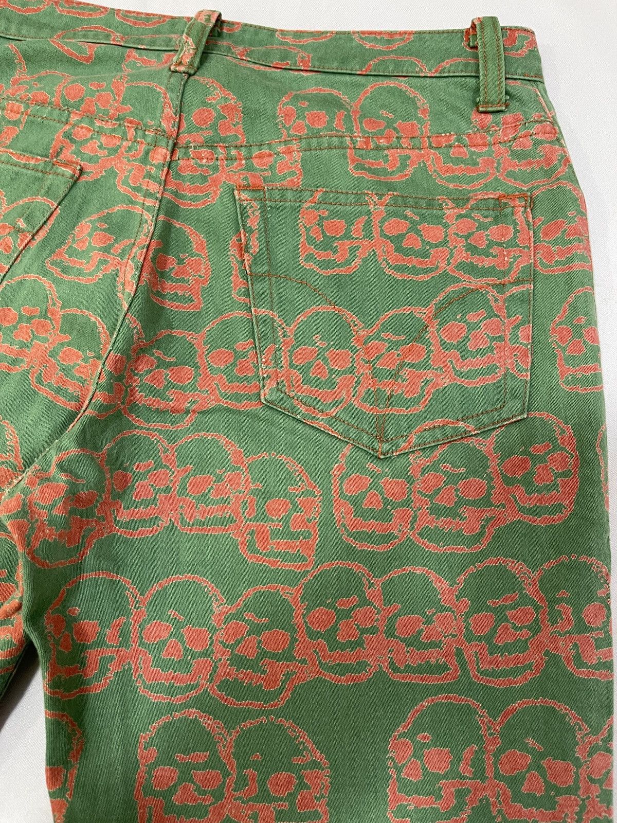 Hysteric Glamour Vintage Hysteric Glamour Skull Full Print Pants Size US 28 / EU 44 - 4 Thumbnail