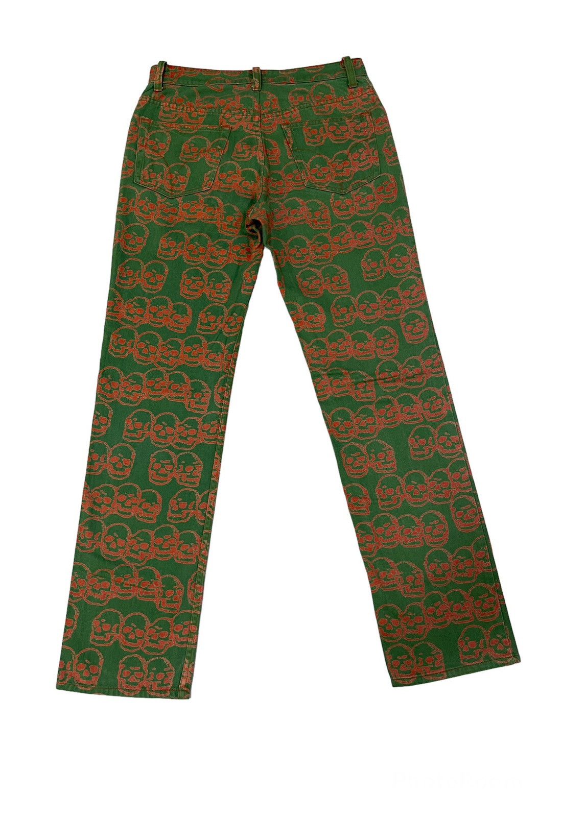 Hysteric Glamour Vintage Hysteric Glamour Skull Full Print Pants Size US 28 / EU 44 - 2 Thumbnail