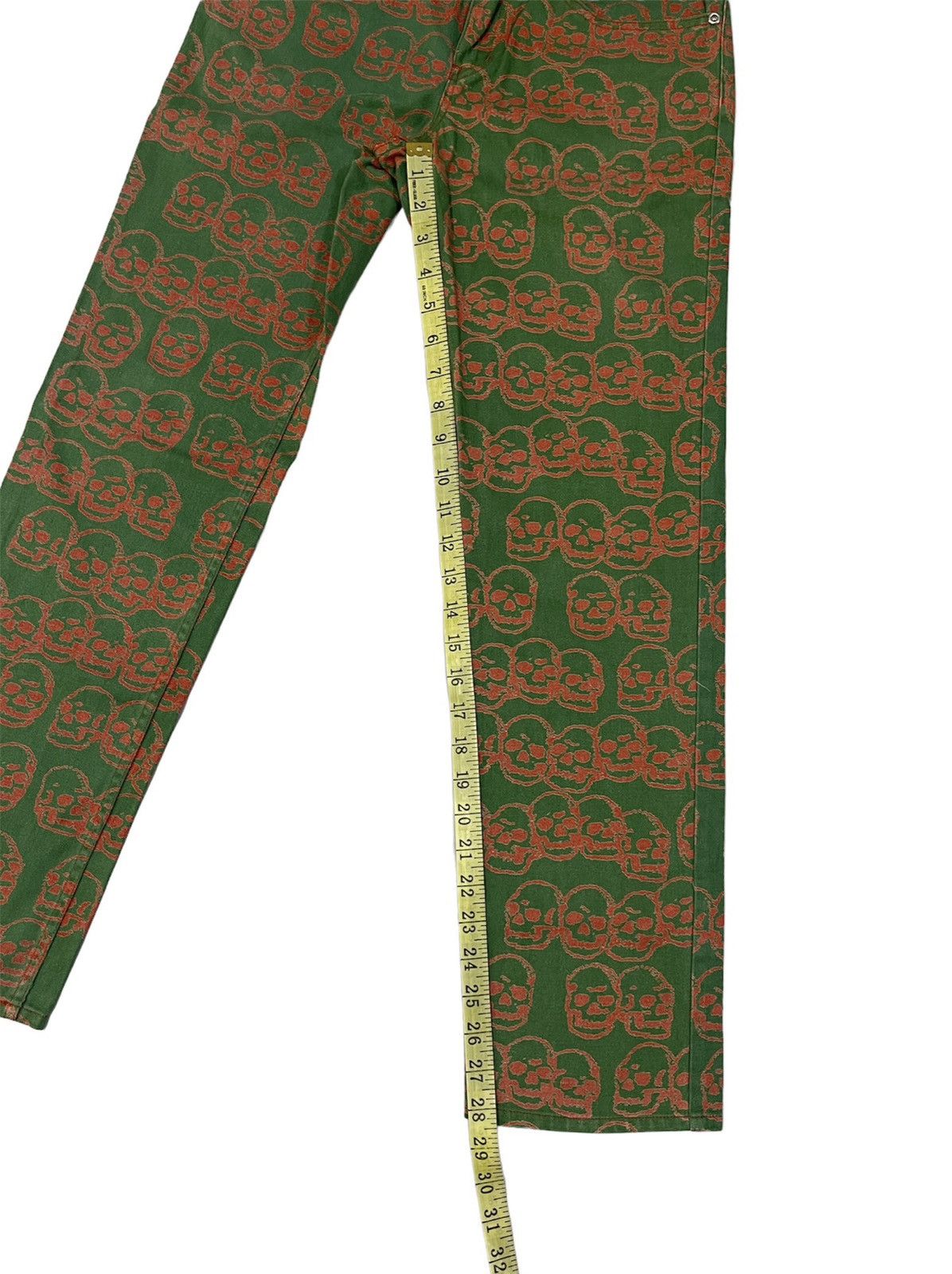 Hysteric Glamour Vintage Hysteric Glamour Skull Full Print Pants Size US 28 / EU 44 - 9 Thumbnail