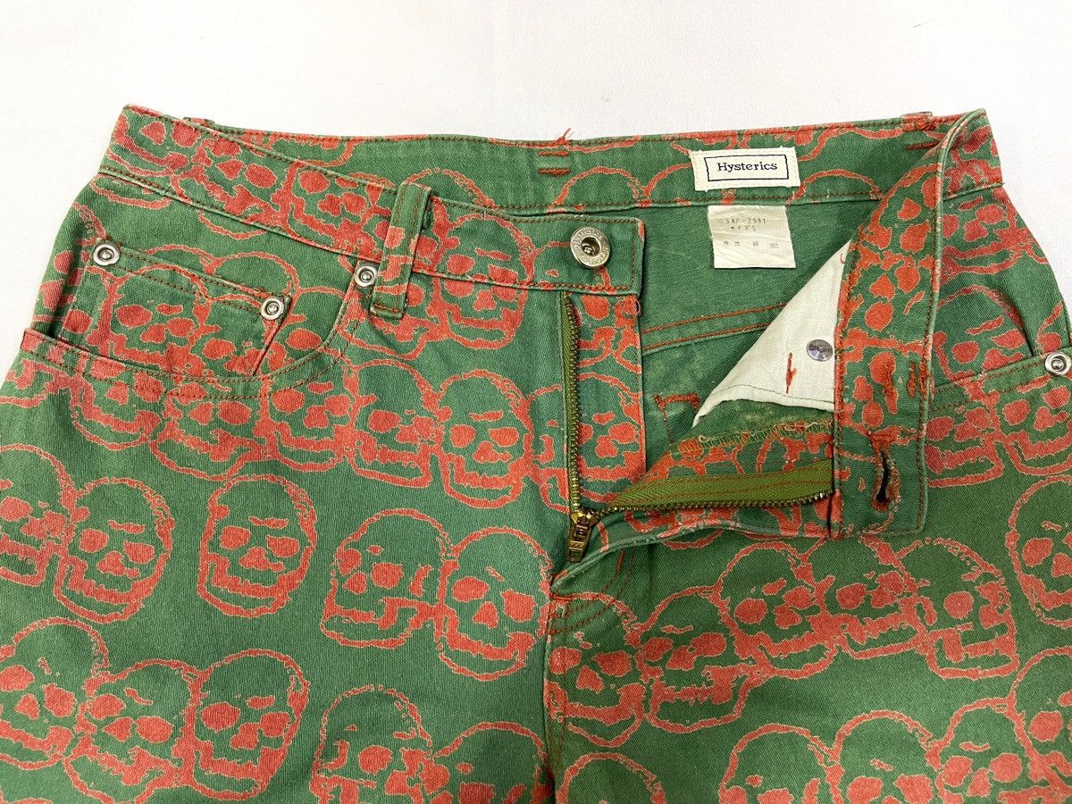 Hysteric Glamour Vintage Hysteric Glamour Skull Full Print Pants Size US 28 / EU 44 - 3 Thumbnail