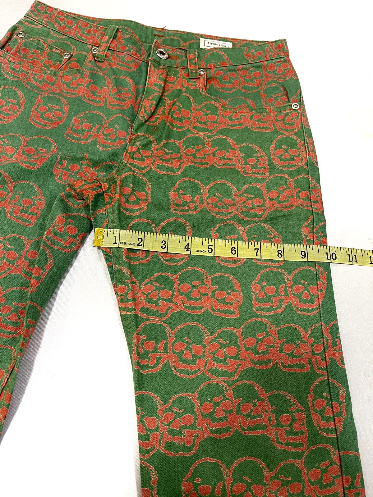 Hysteric Glamour Vintage Hysteric Glamour Skull Full Print Pants Size US 28 / EU 44 - 10 Thumbnail