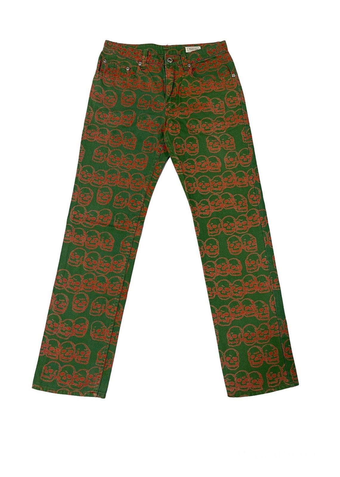 Hysteric Glamour Vintage Hysteric Glamour Skull Full Print Pants Size US 28 / EU 44 - 1 Thumbnail