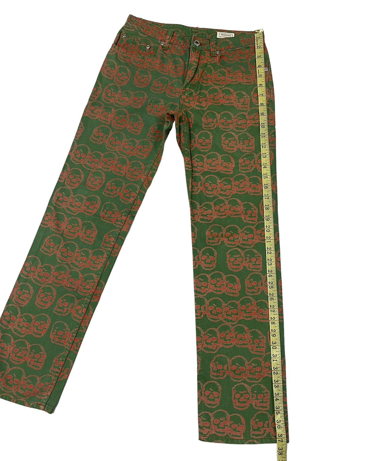 Hysteric Glamour Vintage Hysteric Glamour Skull Full Print Pants Size US 28 / EU 44 - 8 Thumbnail