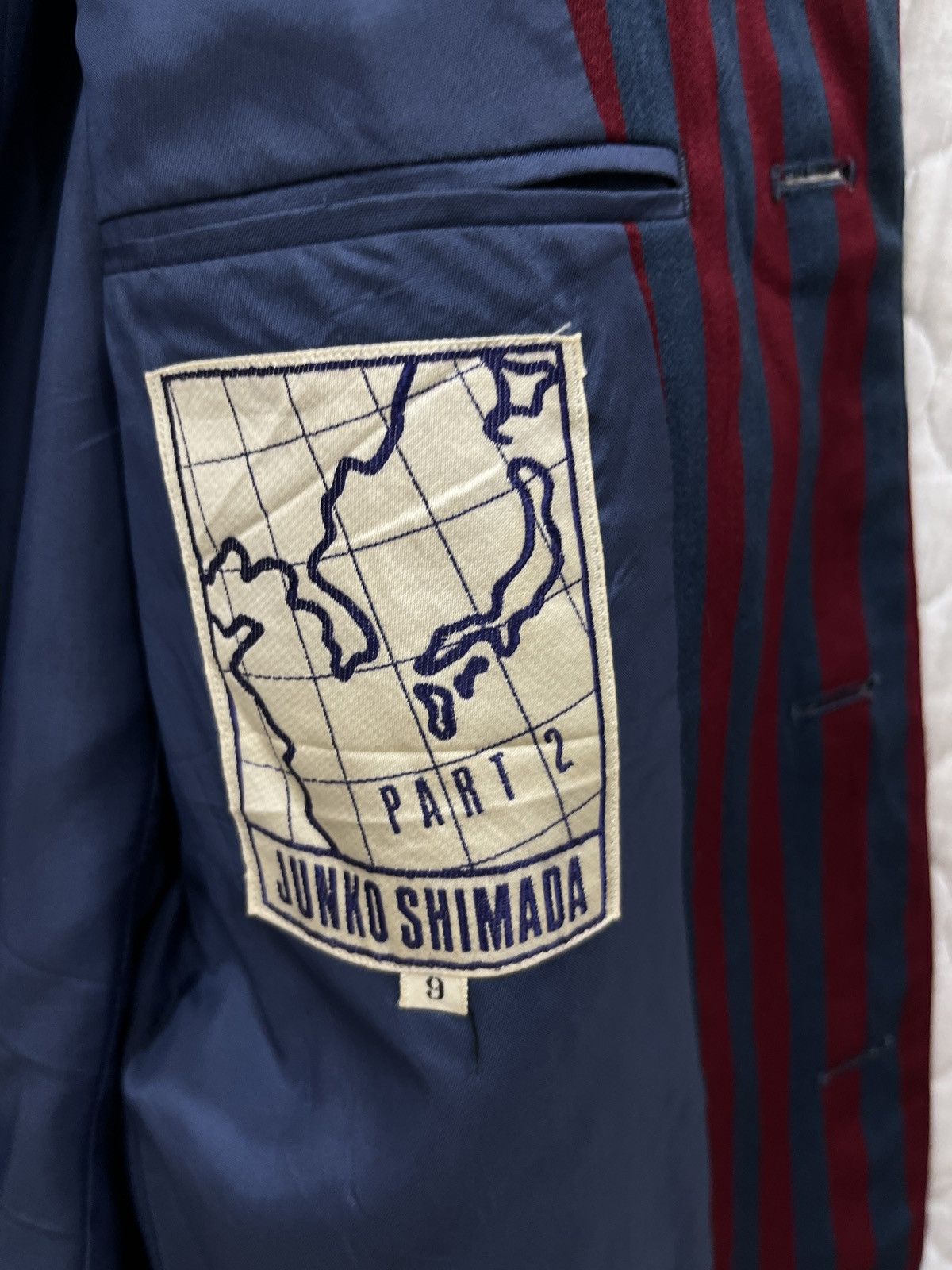 Junko Shimada (Eee). JUNKO SHIMADA JAPANESE HYPE BLAZER Size 44R - 8 Thumbnail